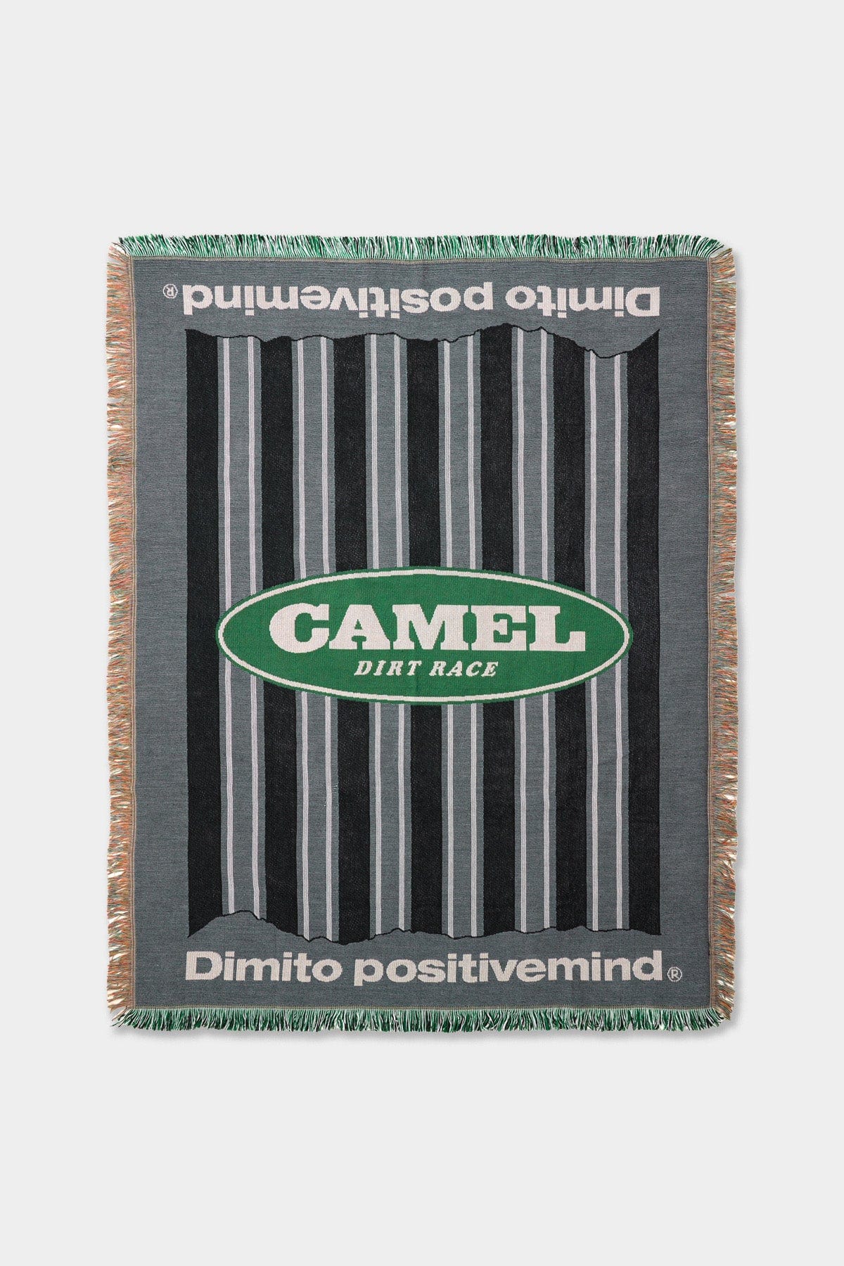 [PROMO] CAMEL RACE BLANKET STRIPE GREY