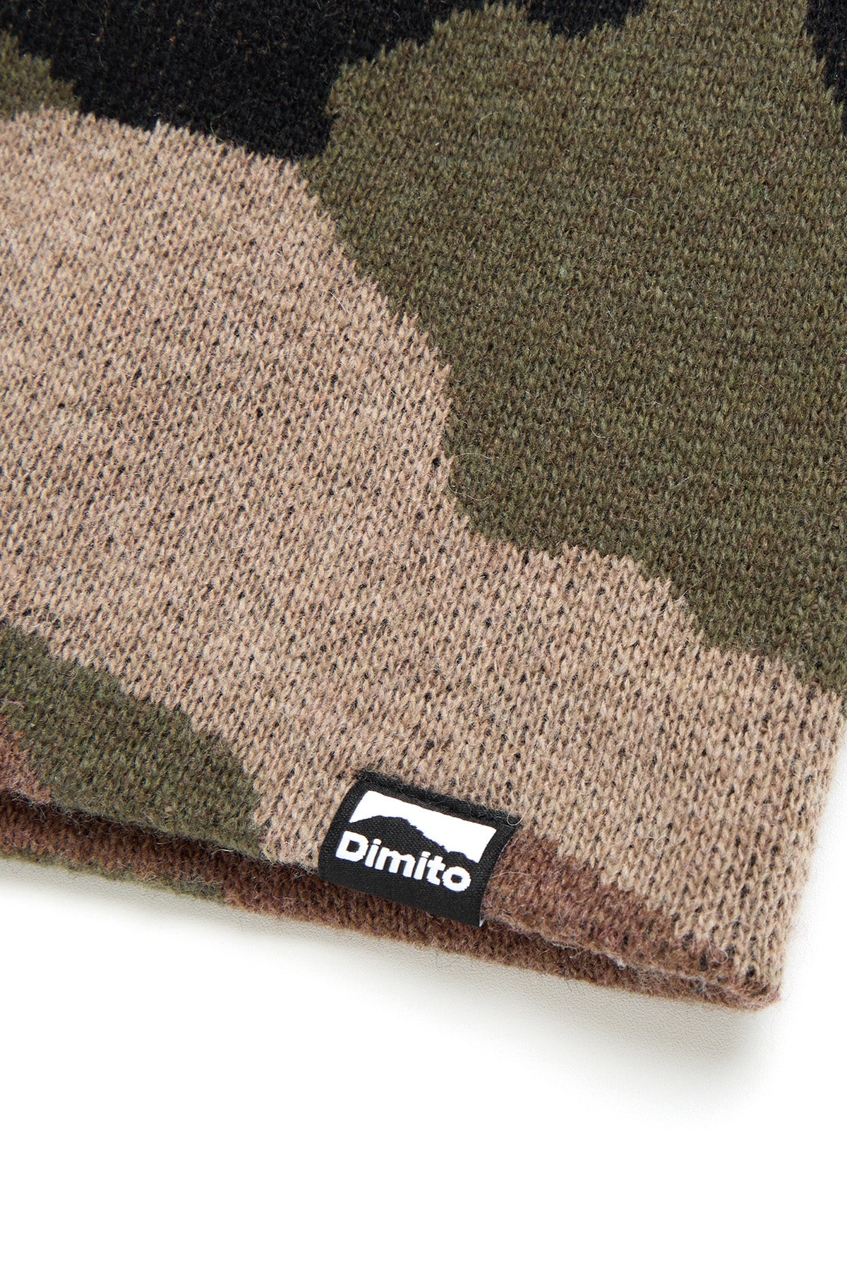 VERT ONE-SIZE CAMO BEANIE WOODLAND