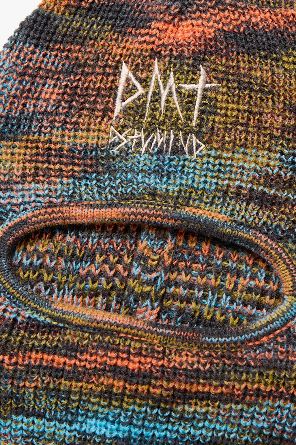 VERT ONE-SIZE DMT FACE KNIT MASK MULTI KHAKI