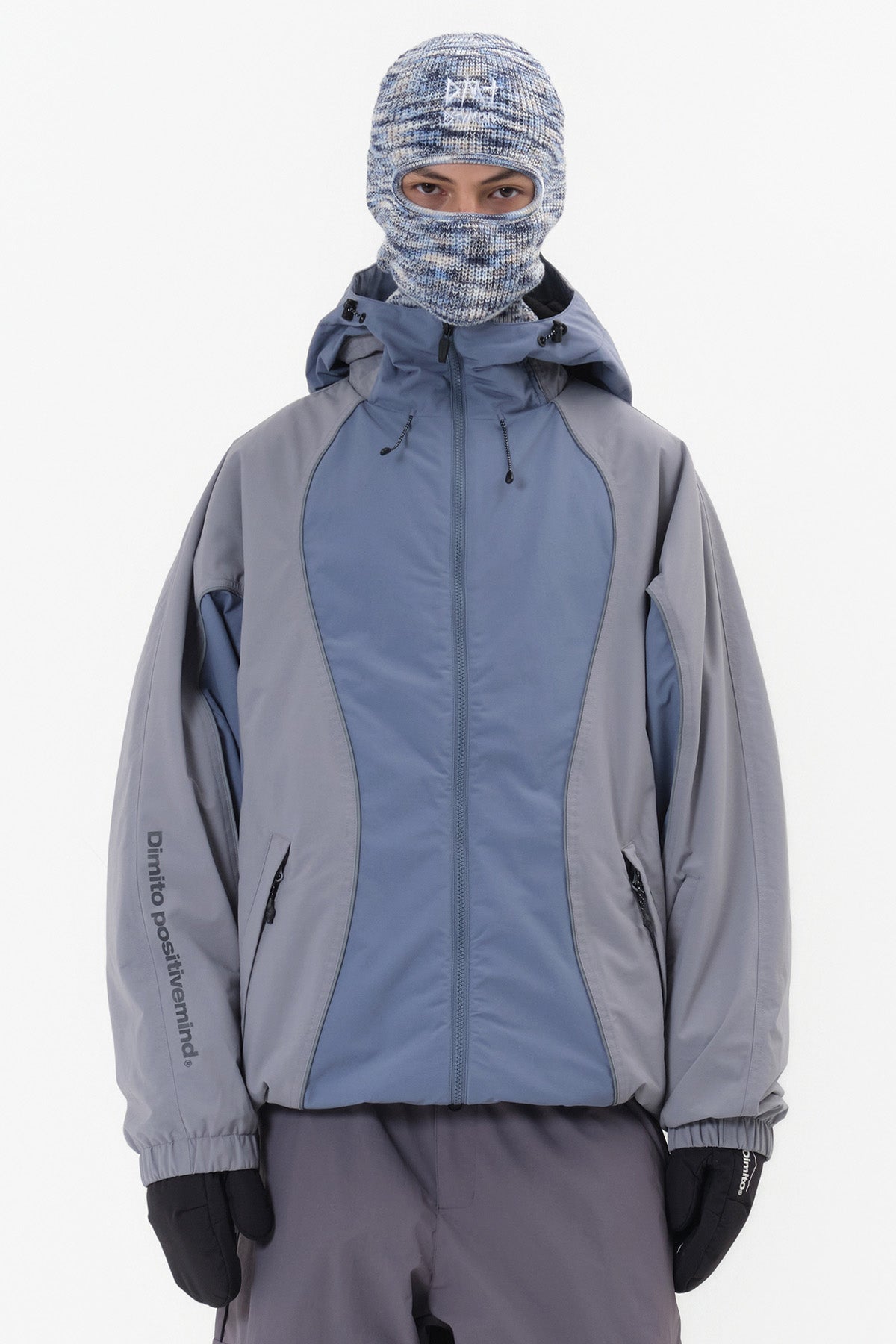 VERT ONE-SIZE DMT FACE KNIT MASK MULTI SKY