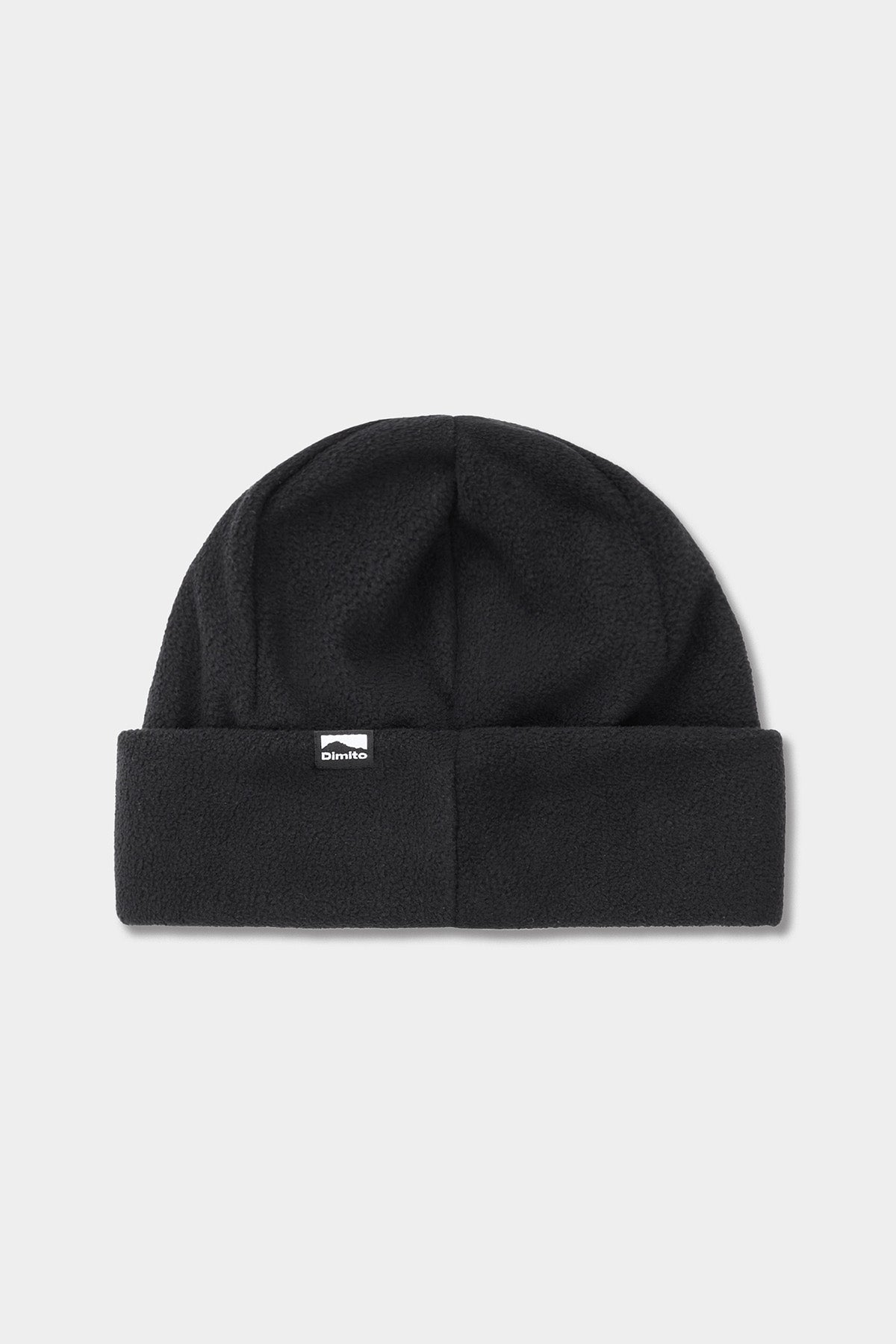 [INVITED] FLEECE BEANIE BLACK