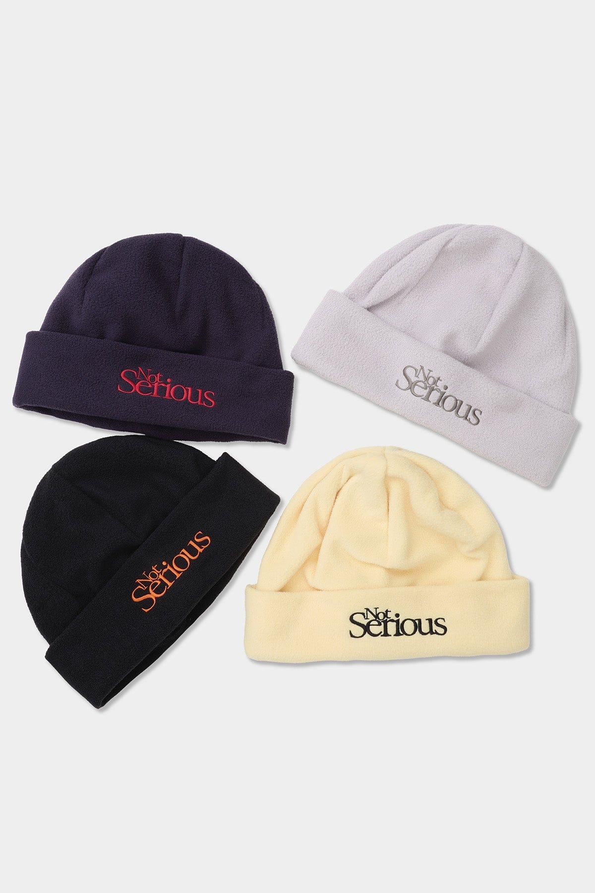 VERT ONE-SIZE FLEECE BEANIE CREAM YELLOW