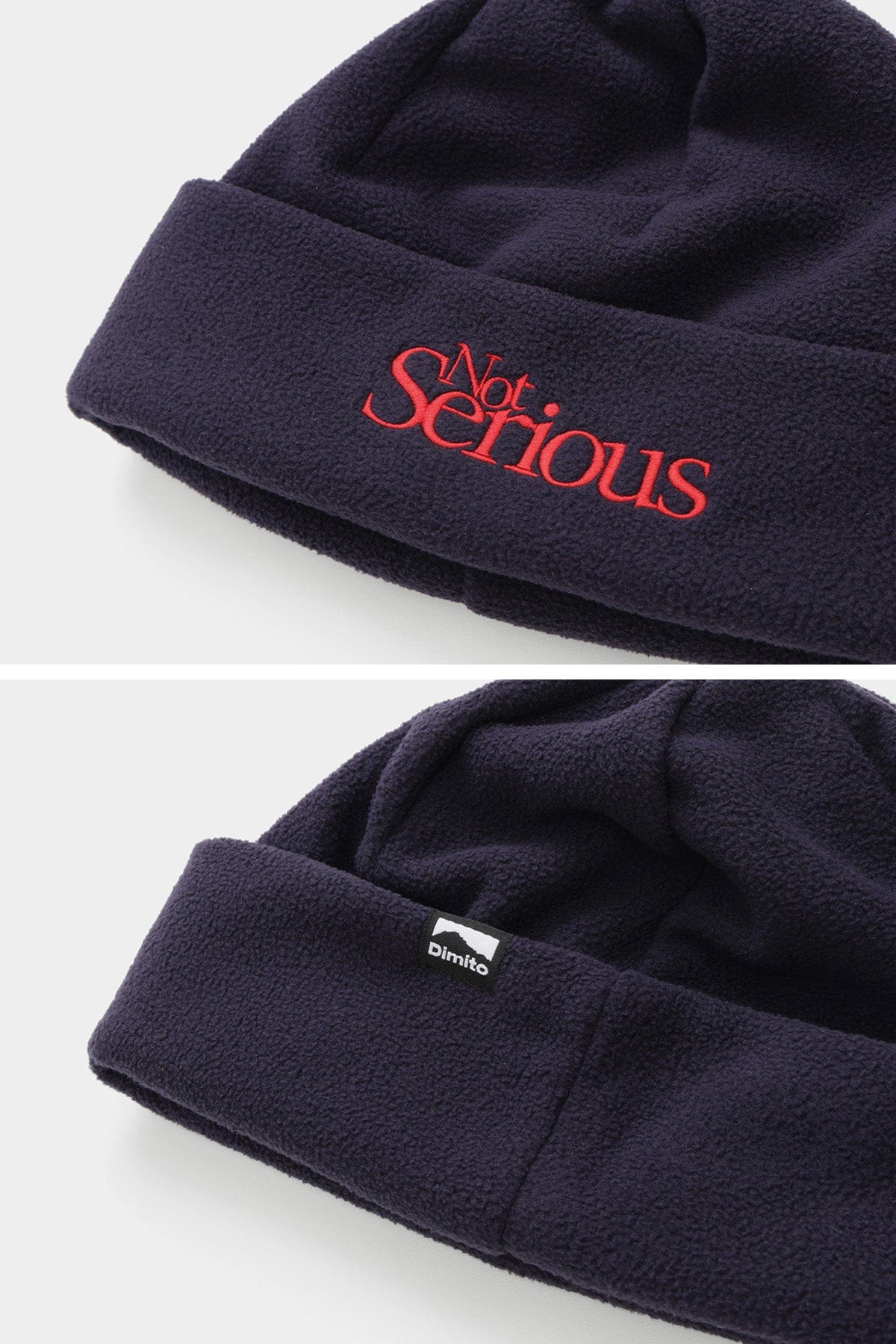 [INVITED] FLEECE BEANIE NAVY