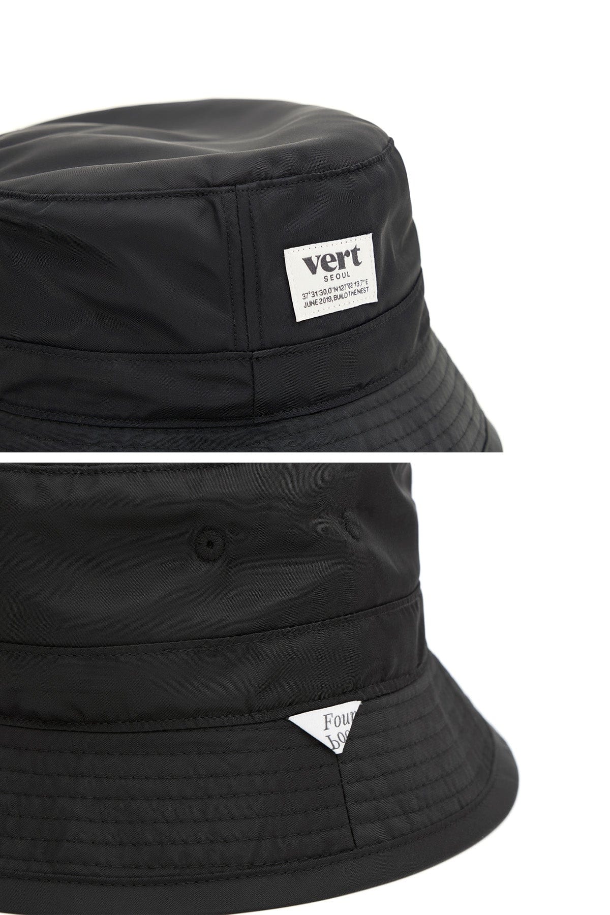 [INVITED] FOUND BUCKET HAT BLACK