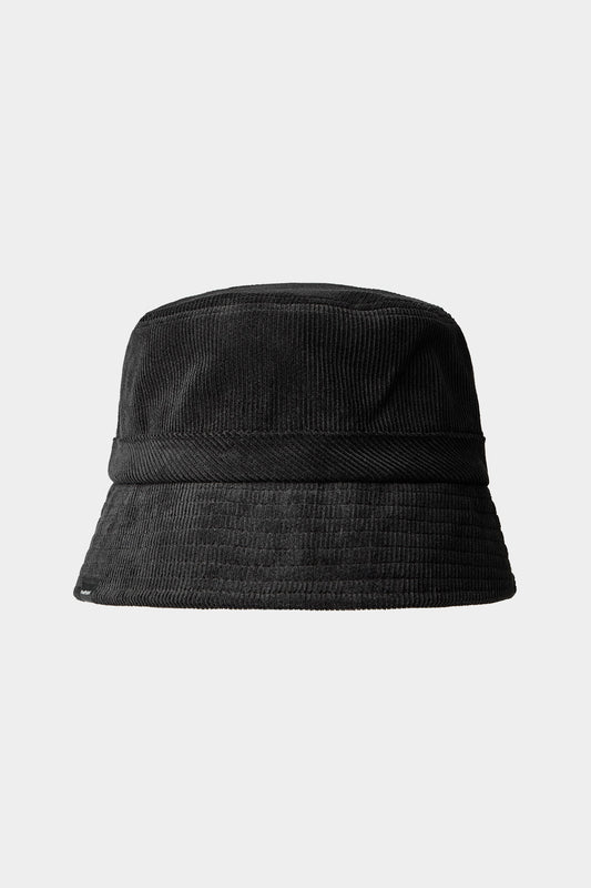 VERT ONE-SIZE [FOUND POCKET] RIDGE CORDUROY BUCKET HAT LIGHT BLACK