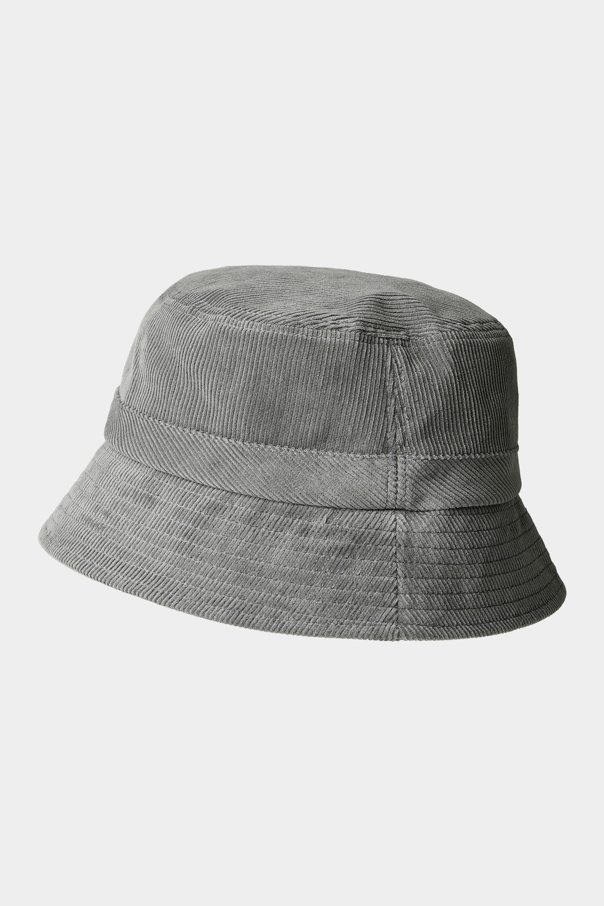 VERT ONE-SIZE [FOUND POCKET] RIDGE CORDUROY BUCKET HAT LIGHT GREY