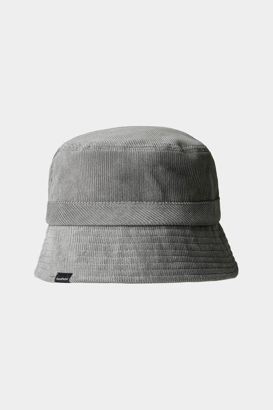 VERT ONE-SIZE [FOUND POCKET] RIDGE CORDUROY BUCKET HAT LIGHT GREY