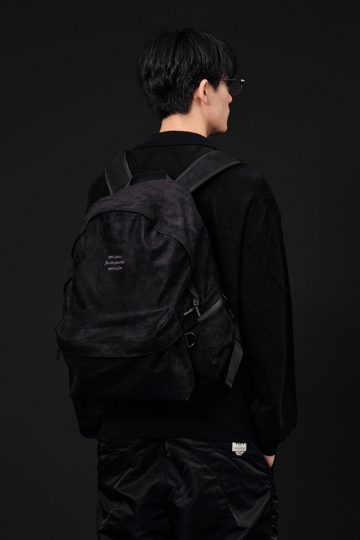 [INVITED] FOUND STONE BACKPACK BLACK