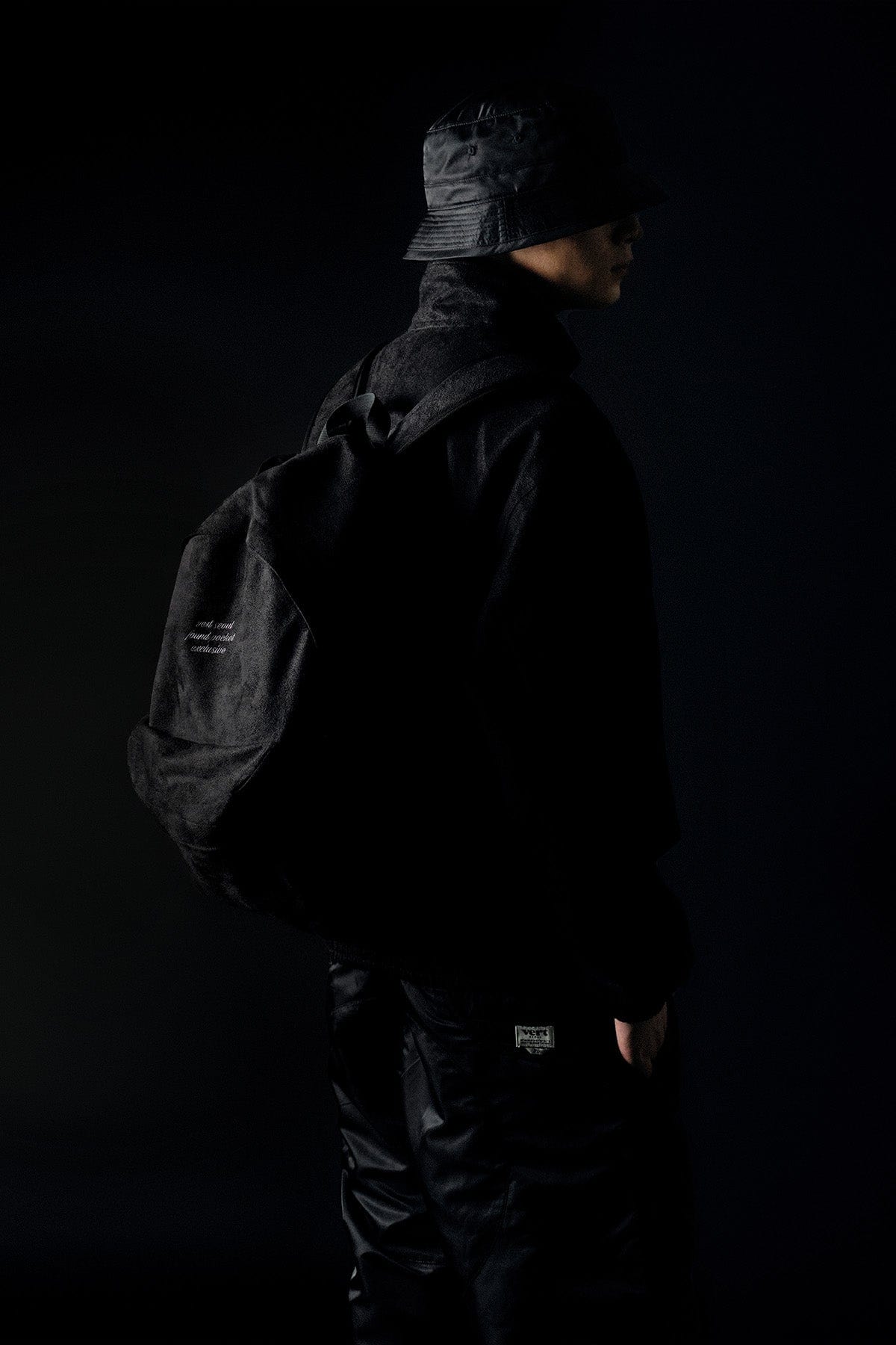 [INVITED] FOUND STONE BACKPACK BLACK