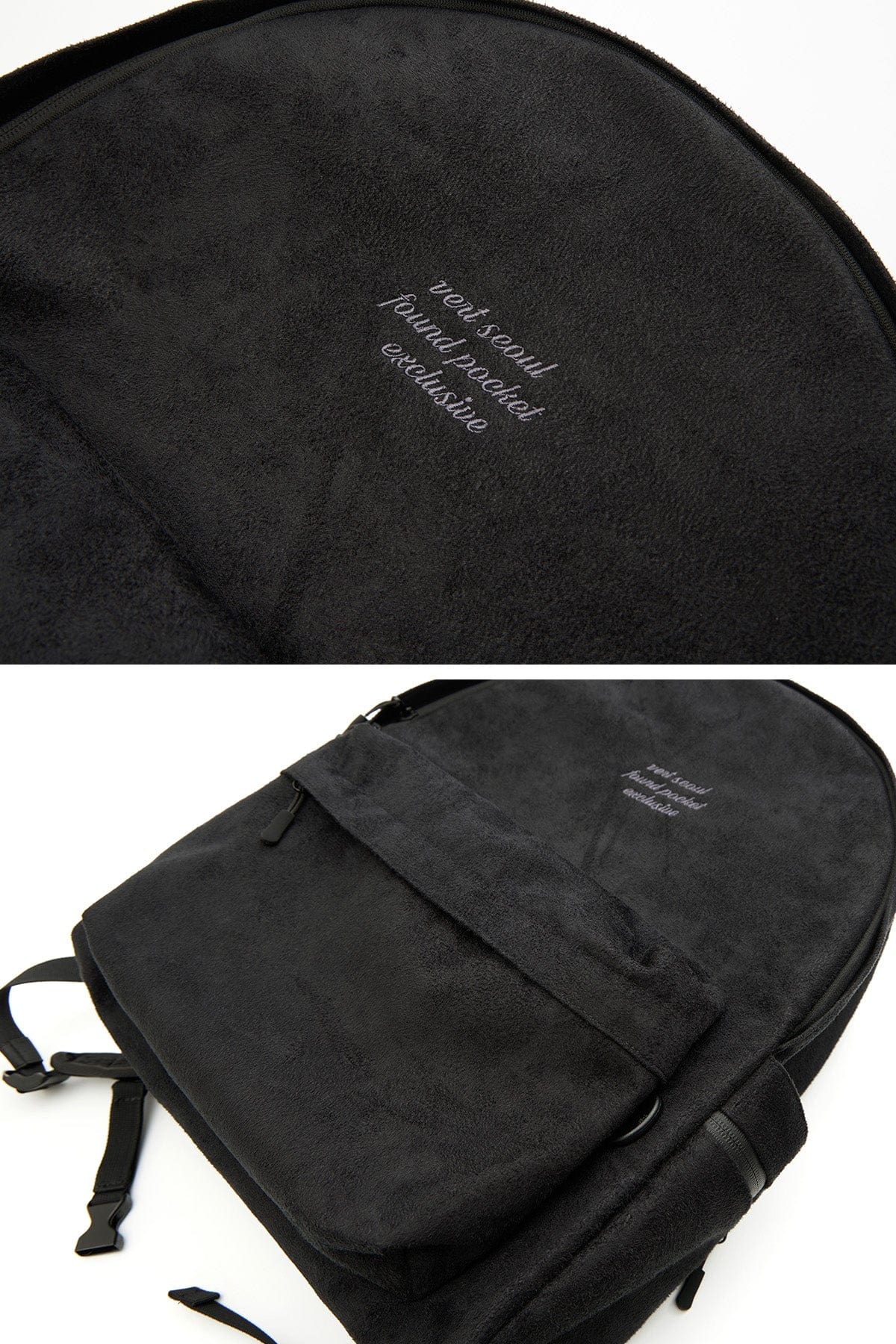 [INVITED] FOUND STONE BACKPACK BLACK