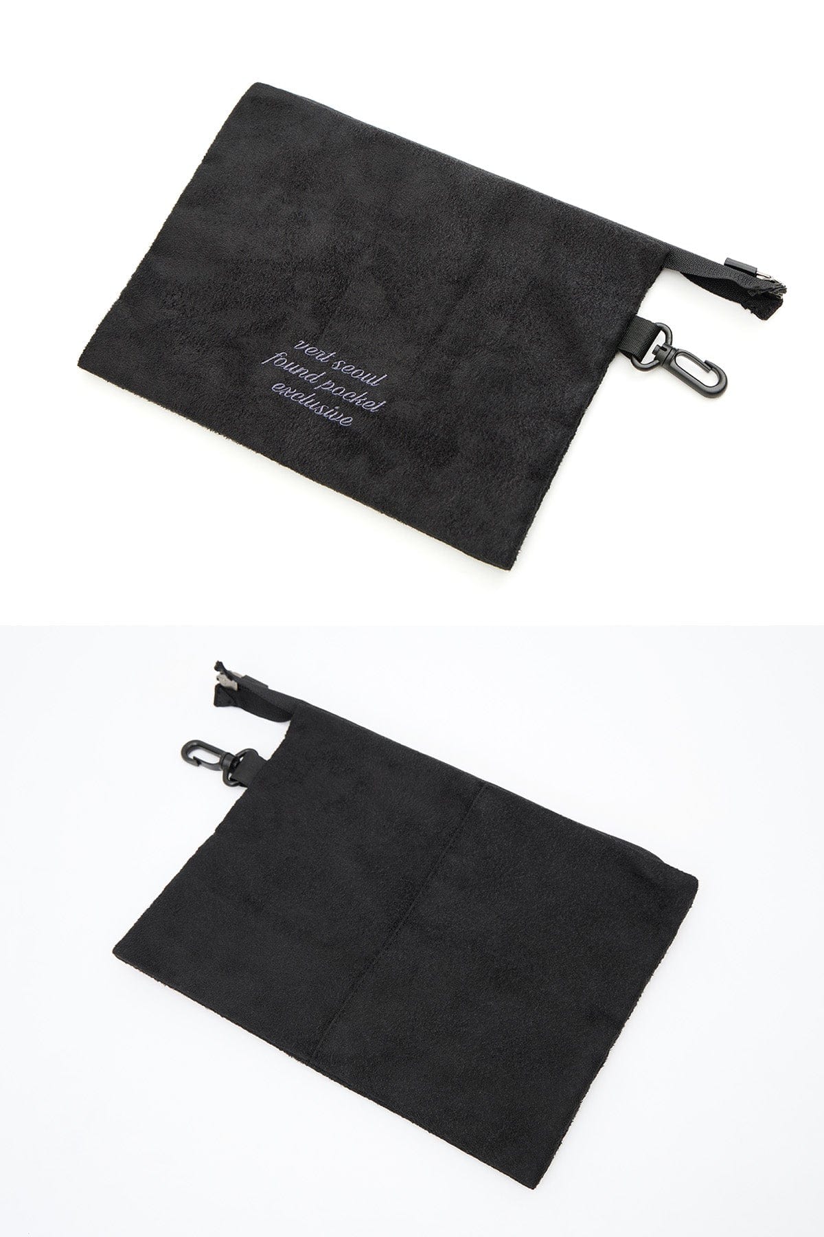 [INVITED] FOUND STONE POUCH BLACK