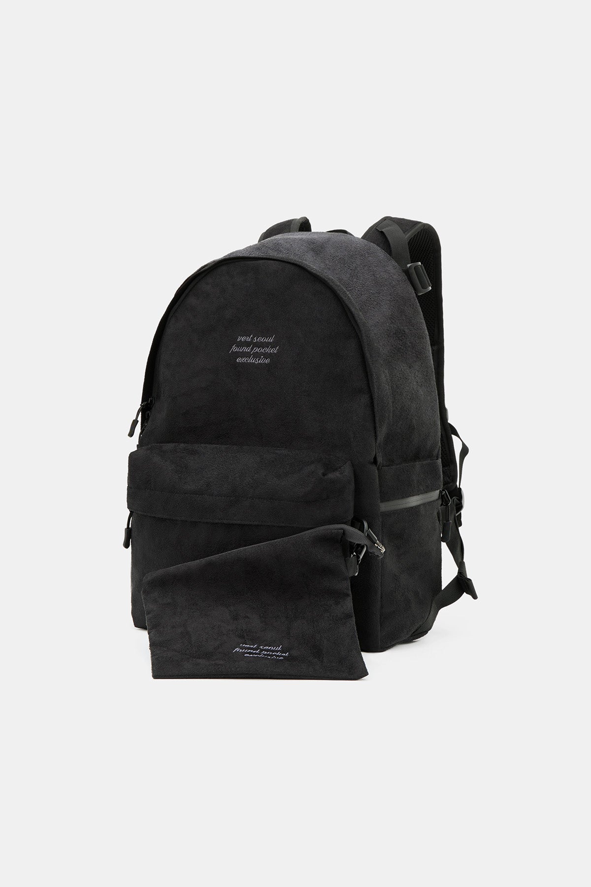 [INVITED] FOUND STONE POUCH BLACK
