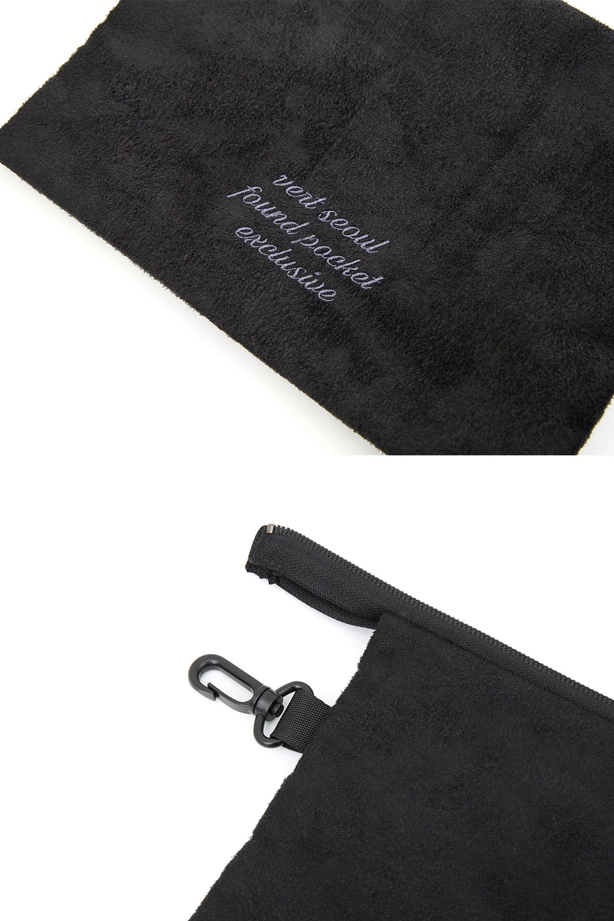 [INVITED] FOUND STONE POUCH BLACK