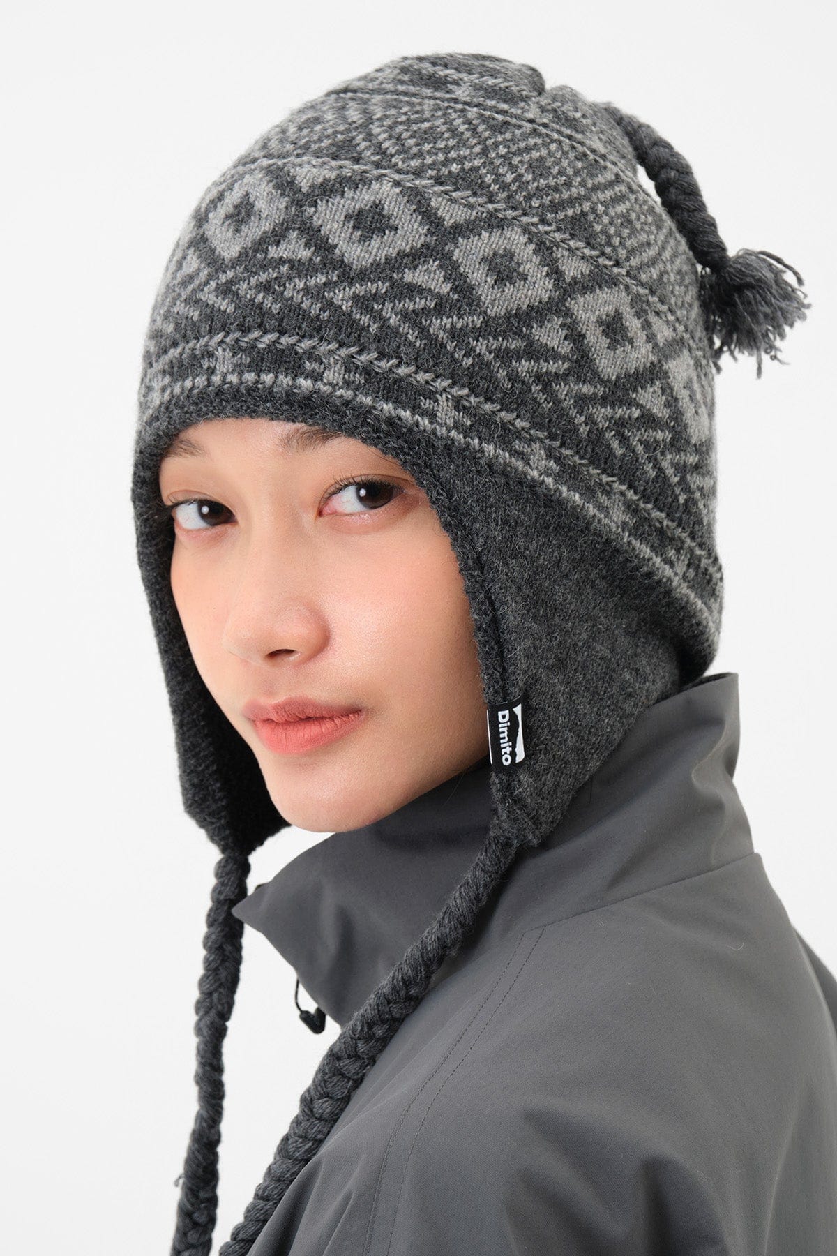 Todayful Ear Flap Beanie チャコールグレー TODAYFUL(トゥデイフル) / Life's online store（ライフズ