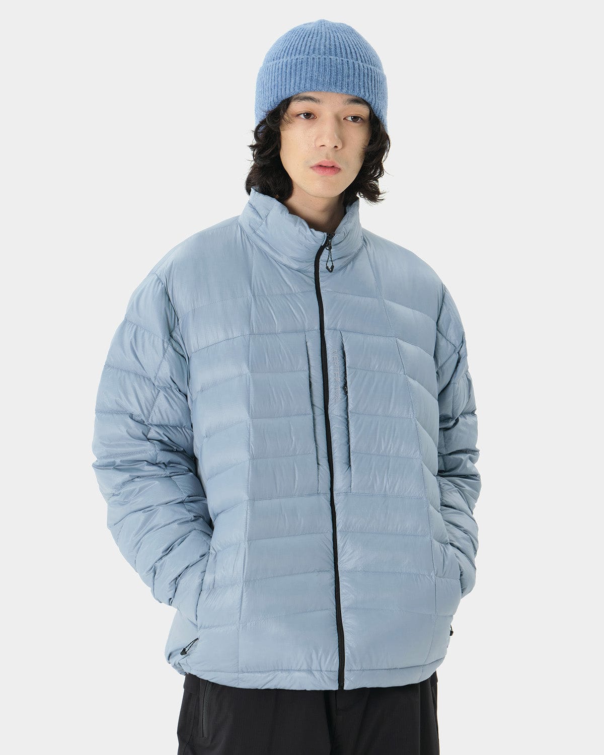 VERT ONE-SIZE KNIT EAR BEANIE SKY