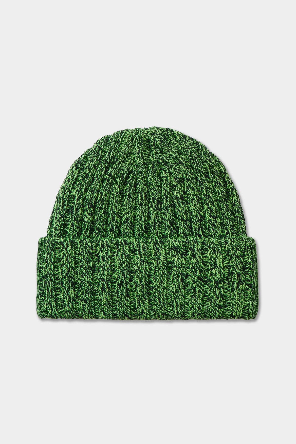 VERT ONE-SIZE MIX KNIT BEANIE GREEN