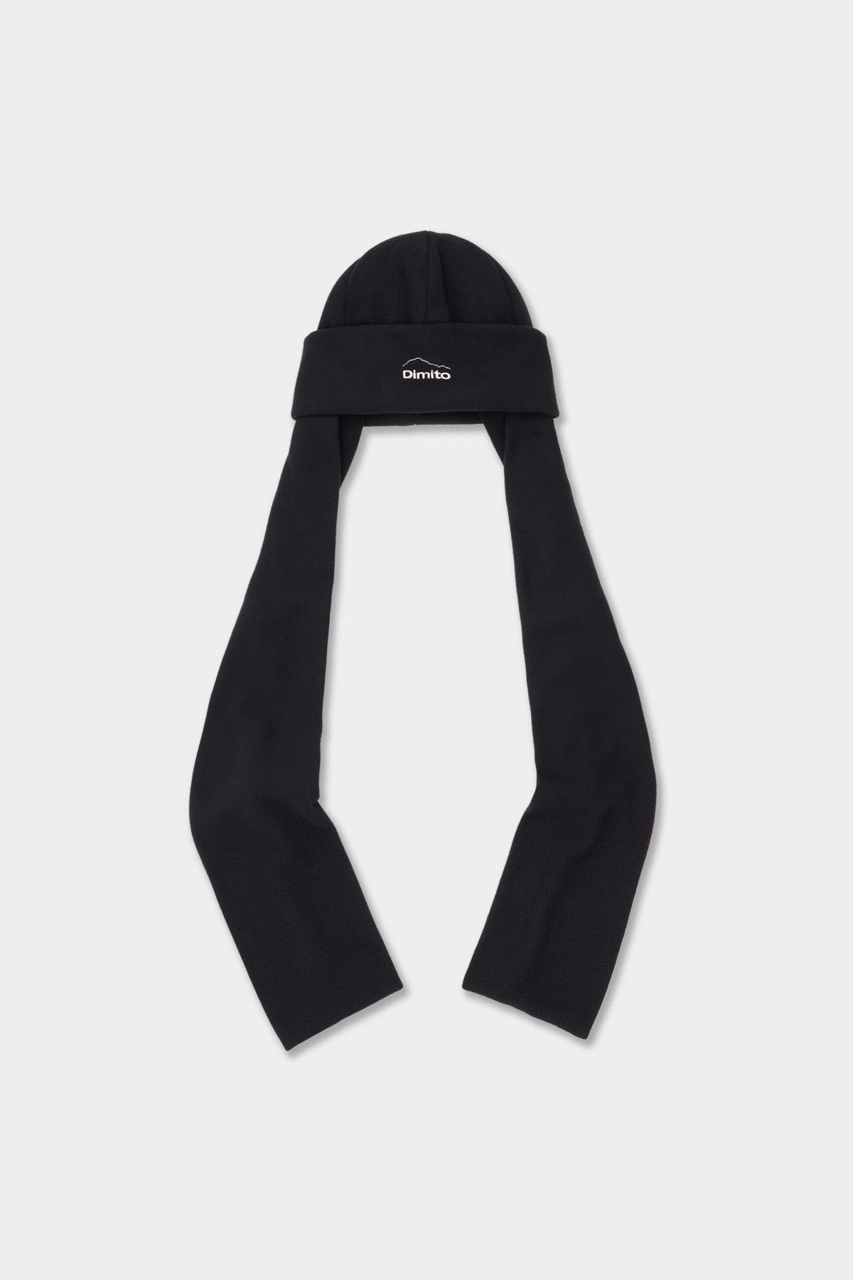 [PROMO] MUFF FLEECE BEANIE P-WORK BLACK