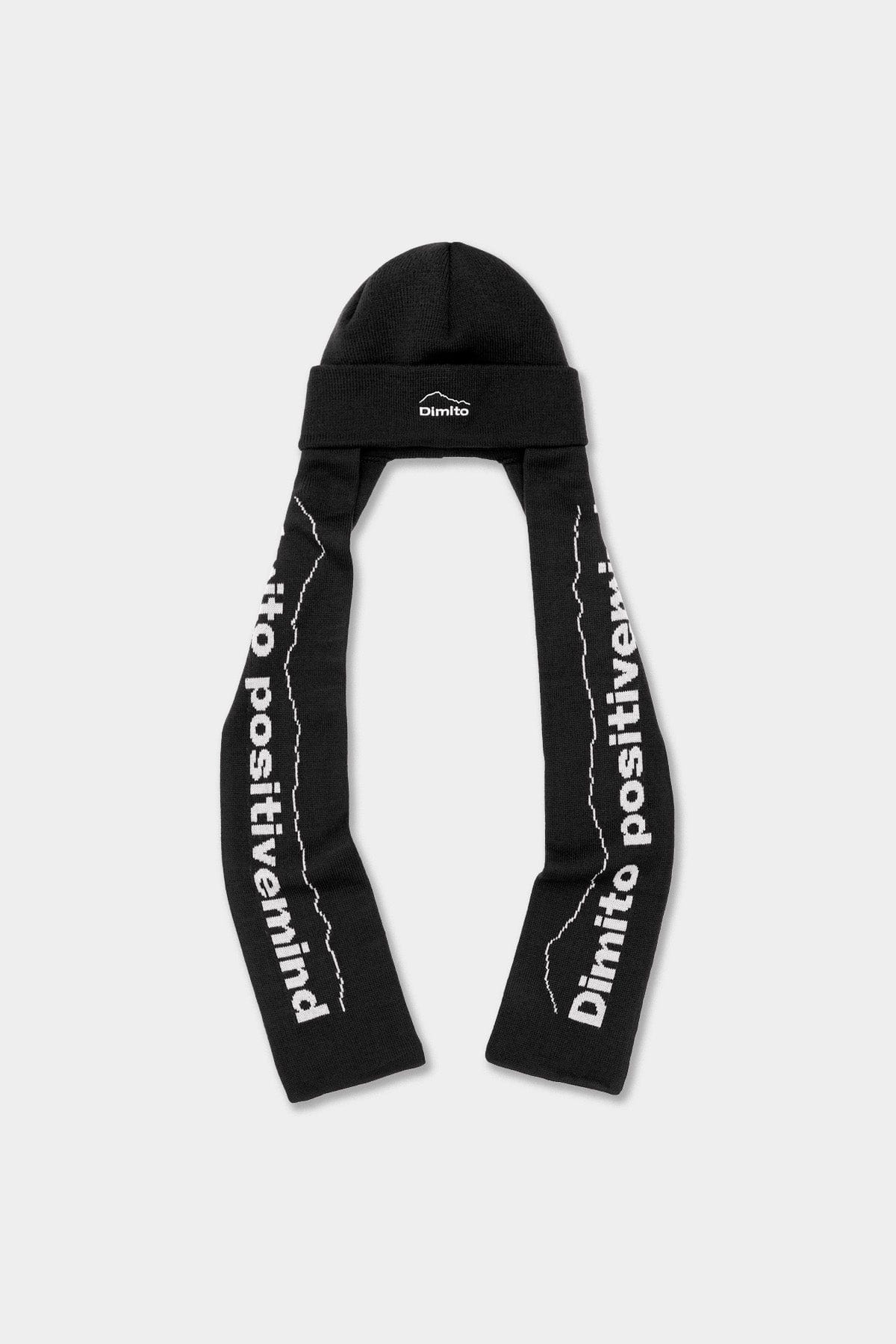 [PROMO] MUFF KNIT BEANIE BLACK
