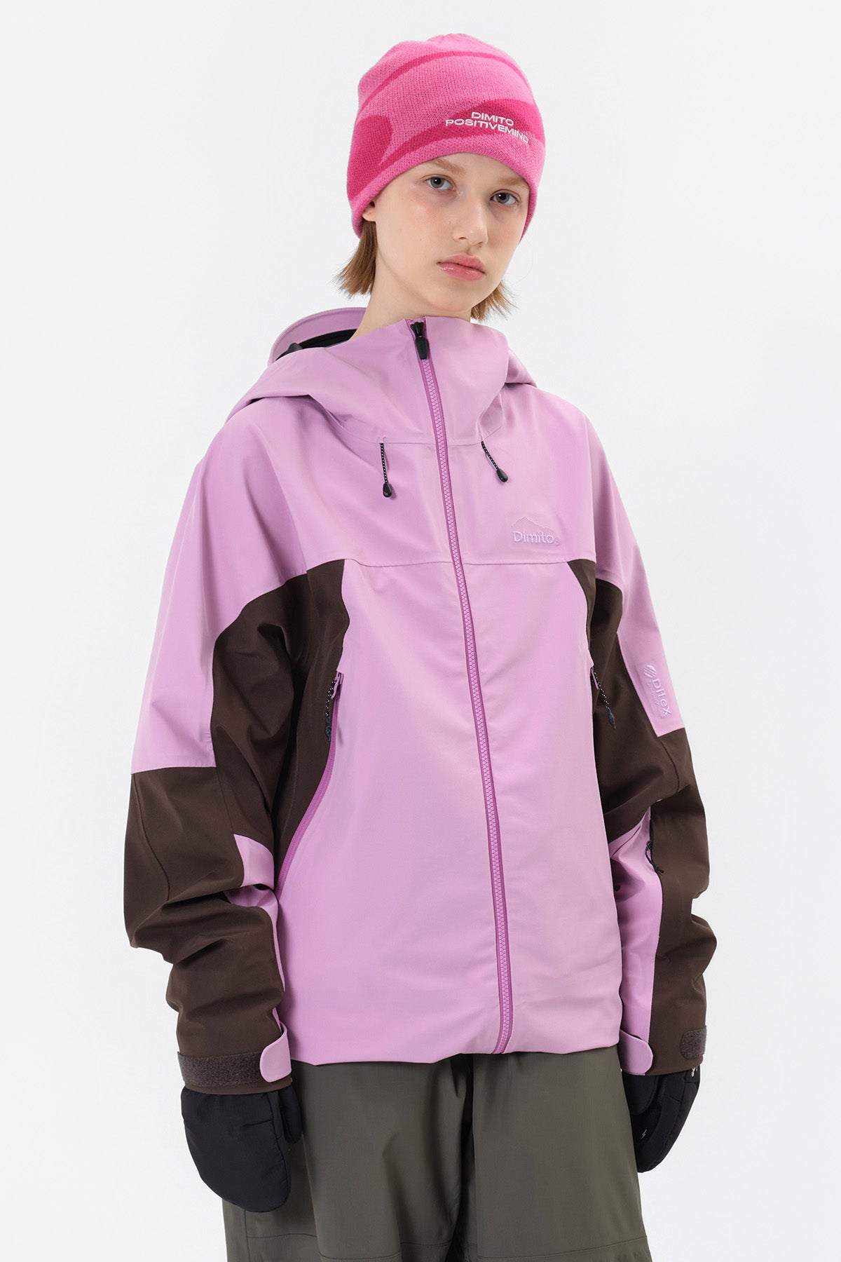 VERT ONE-SIZE NEW BIG LOGO BEANIE PINK