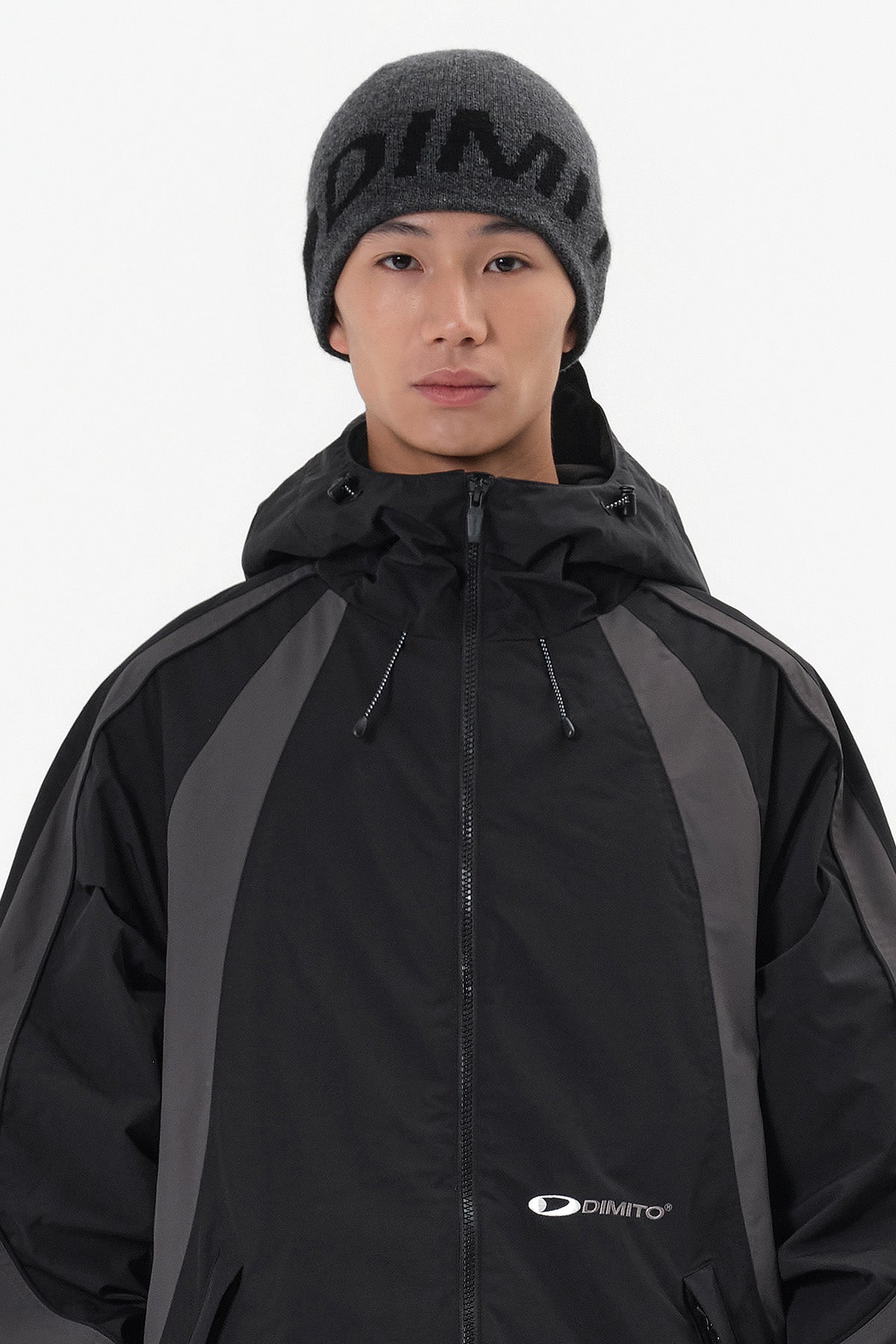 VERT ONE-SIZE NEW LOGO BEANIE CHARCOAL