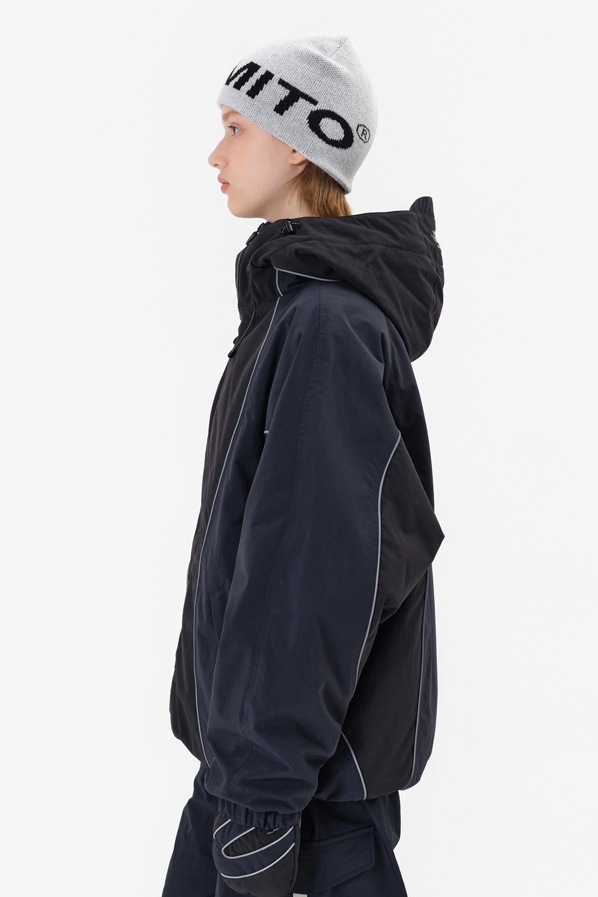 VERT ONE-SIZE NEW LOGO BEANIE WHITE