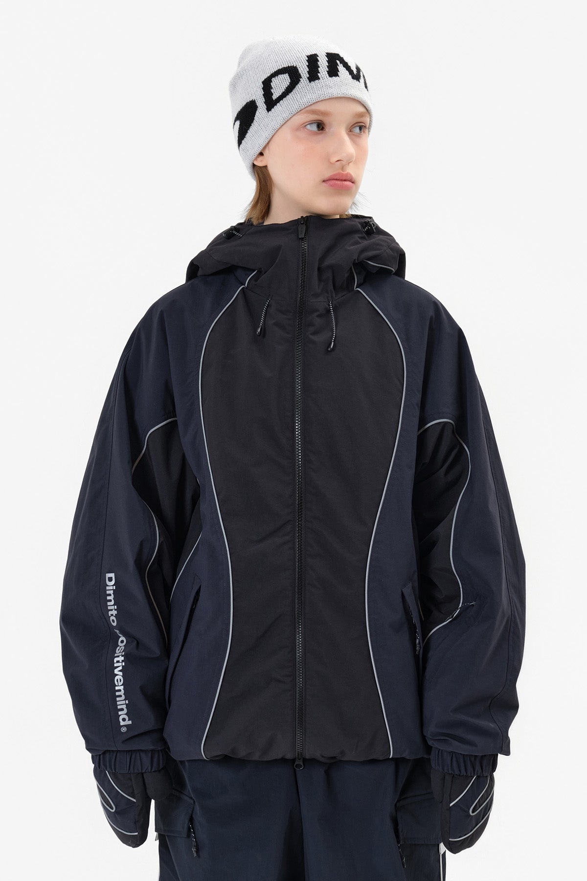 VERT ONE-SIZE NEW LOGO BEANIE WHITE