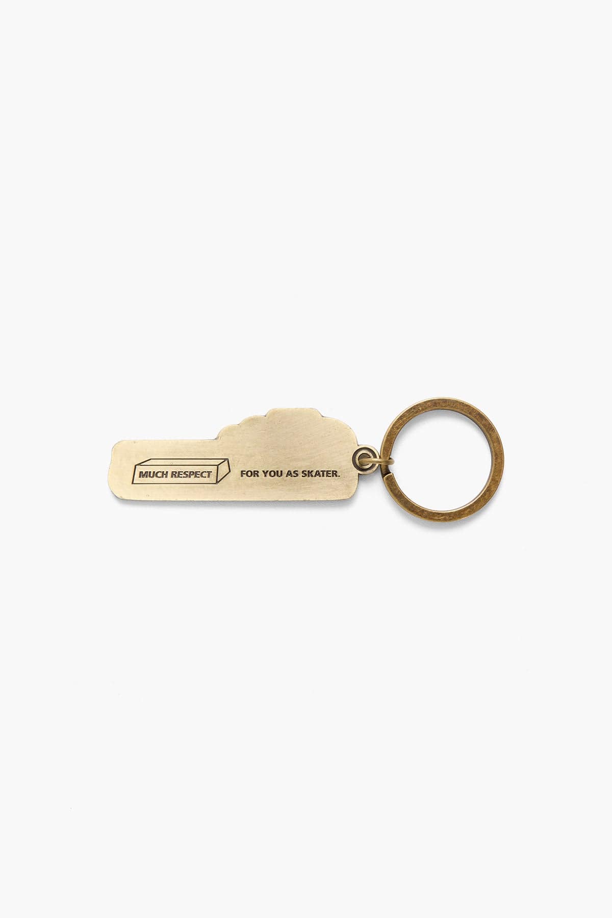 [INVITED] NOT SERIOUS OG KEYCHAIN ANTIQUE BRASS