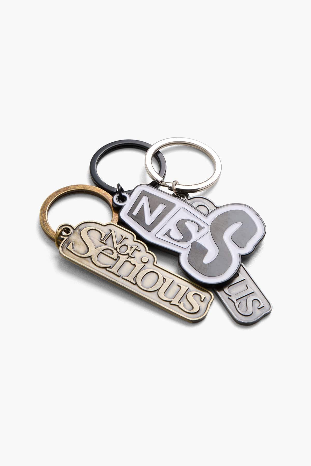 VERT ONE-SIZE NSS DICE KEYCHAIN BLACK