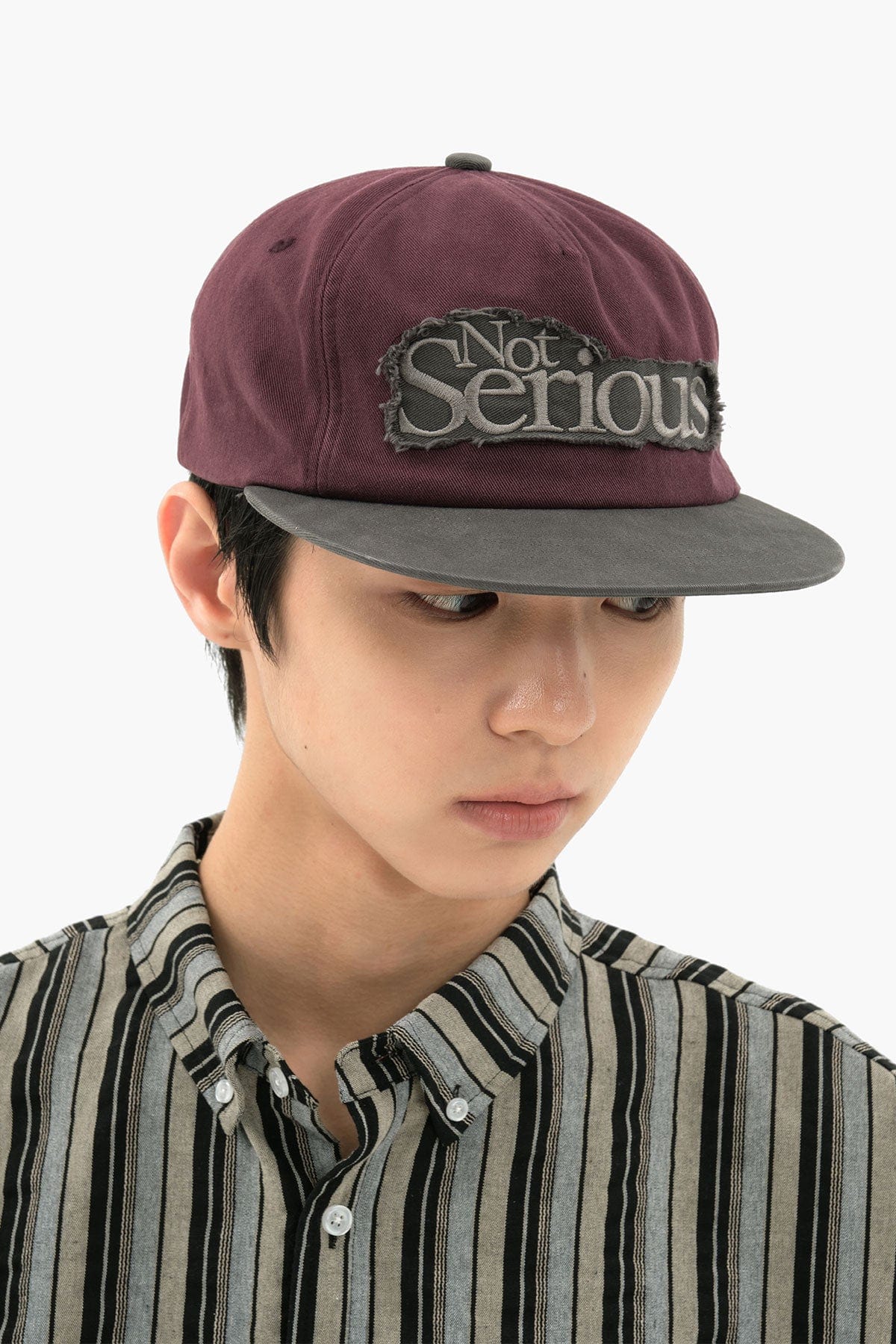 [INVITED] NSS WASHED TRUCKER CAP WASHED WINE