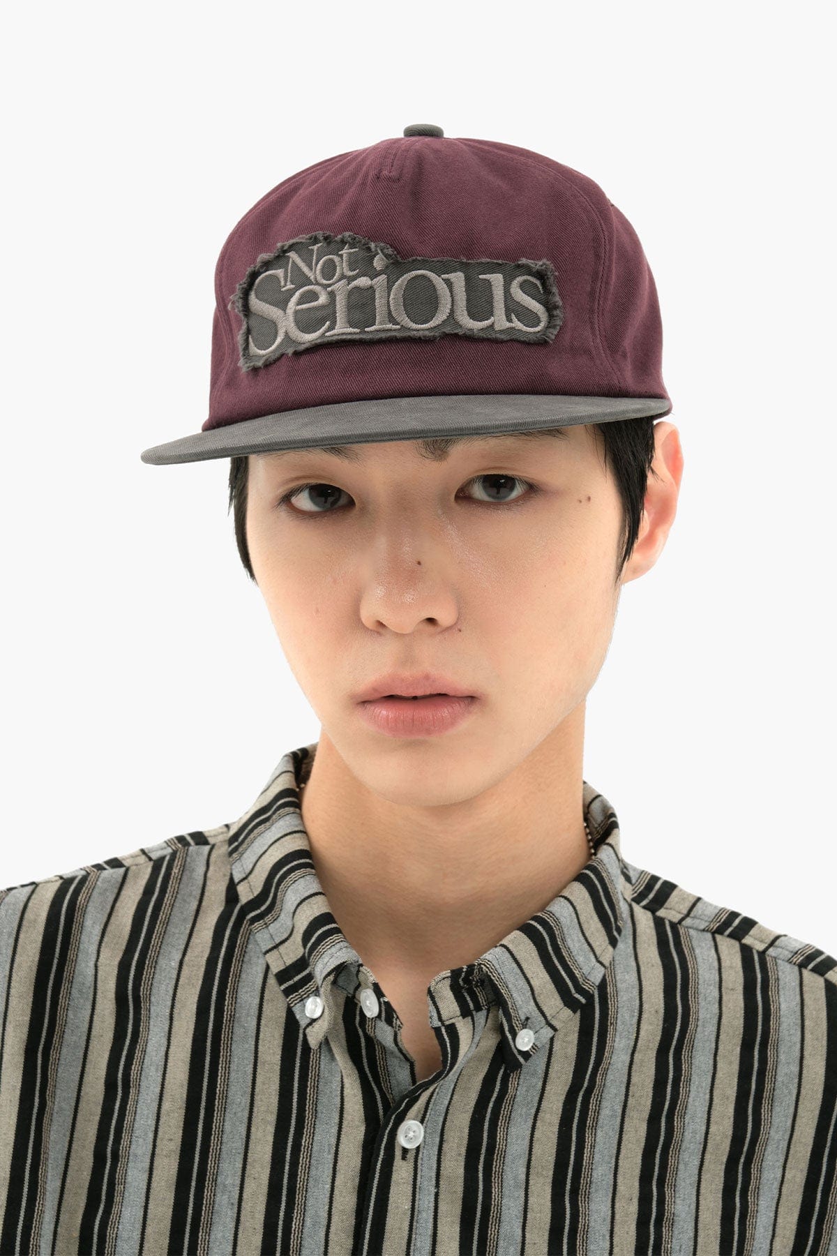 [INVITED] NSS WASHED TRUCKER CAP WASHED WINE