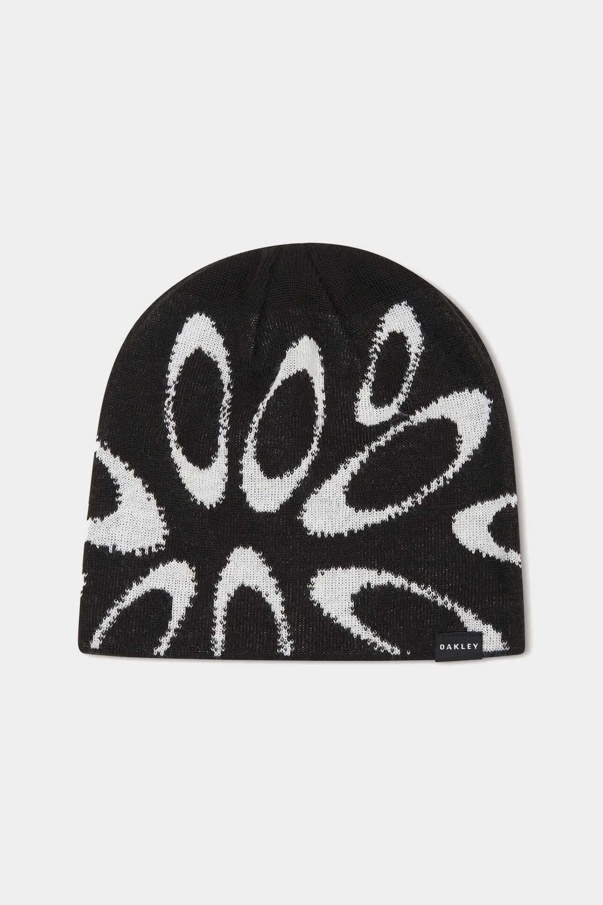 VERT ONE-SIZE [OAKLEY] ELLIPSE GRAPHIC BEANIE BLACK/WHITE