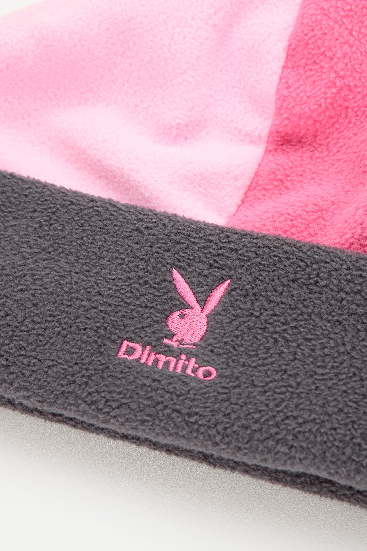 VERT ONE-SIZE [PLAYBOY x DIMITO] FLEECE BEANIE PINK