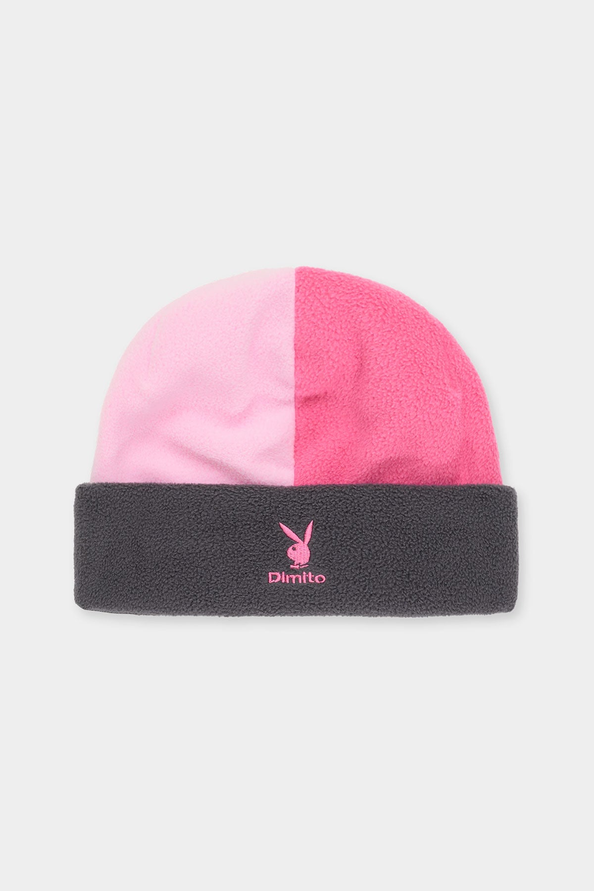 VERT ONE-SIZE [PLAYBOY x DIMITO] FLEECE BEANIE PINK