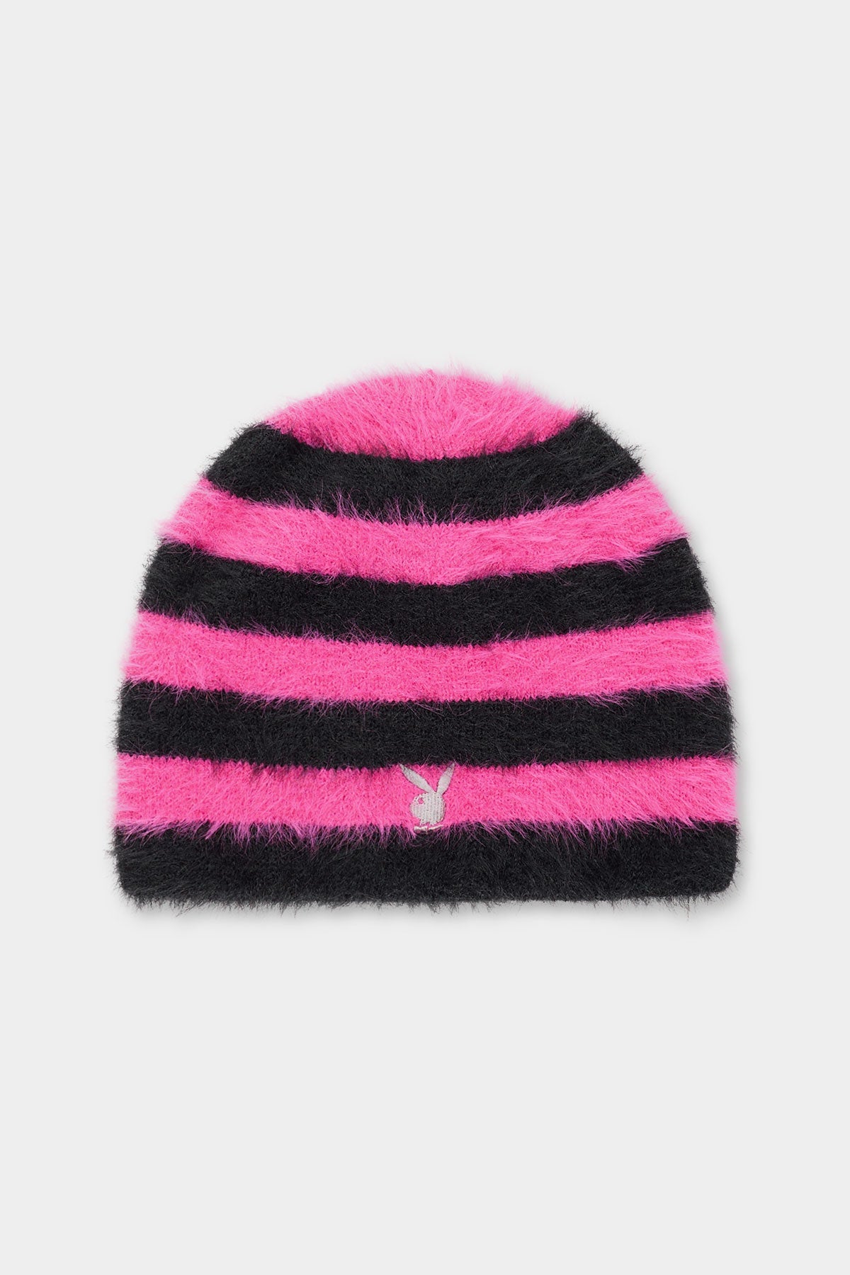 [PROMO] [PLAYBOY x DIMITO] MOHAIR BEANIE STRIPE PINK