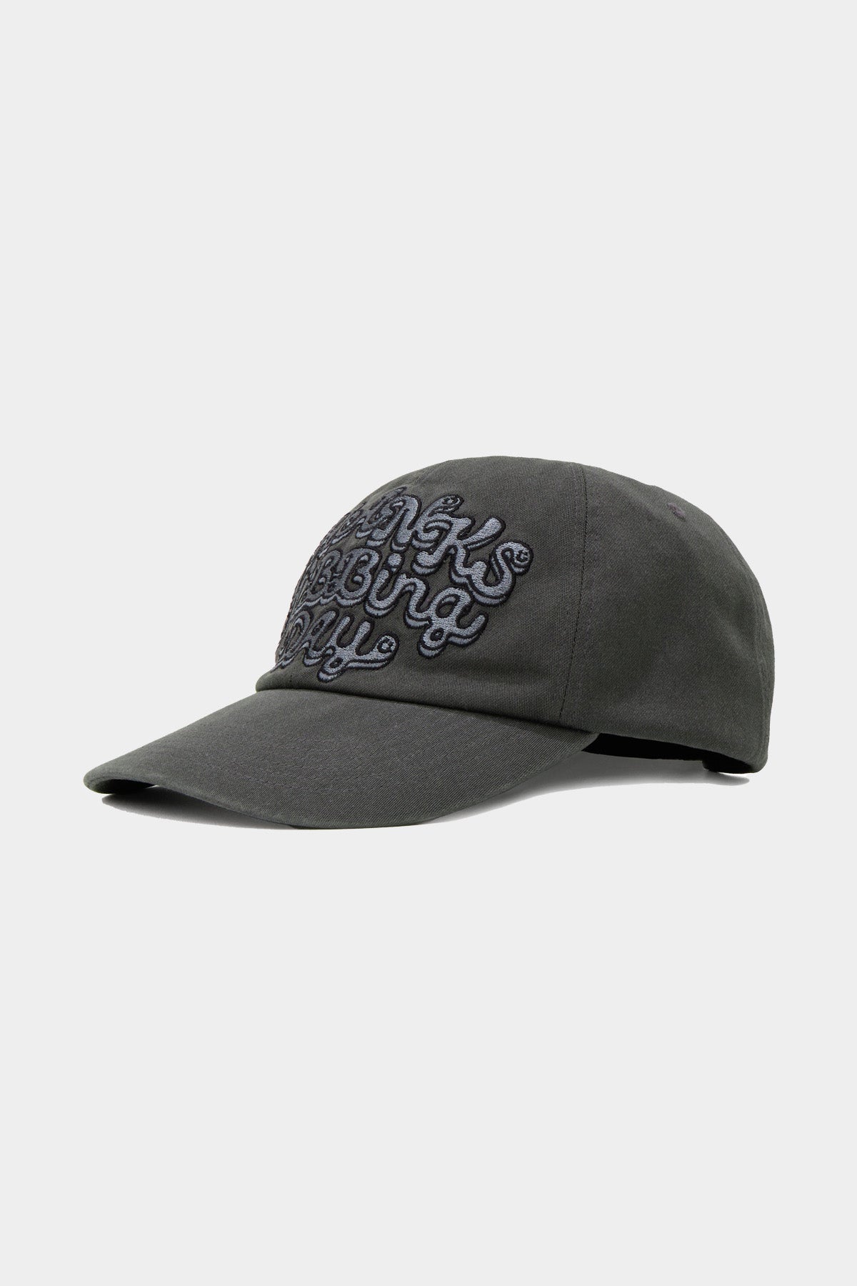 [INVITED] TJD COTTON 6PANEL CAP CHARCOAL