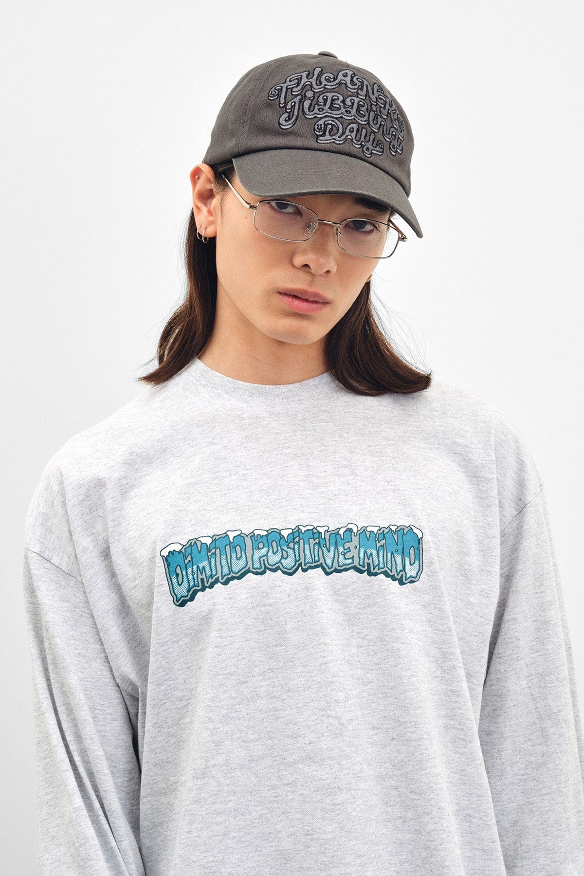[INVITED] TJD COTTON 6PANEL CAP CHARCOAL