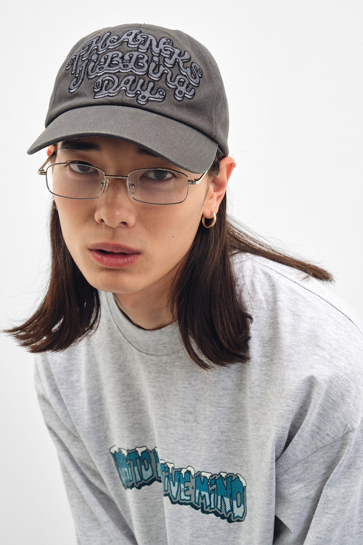 [INVITED] TJD COTTON 6PANEL CAP CHARCOAL