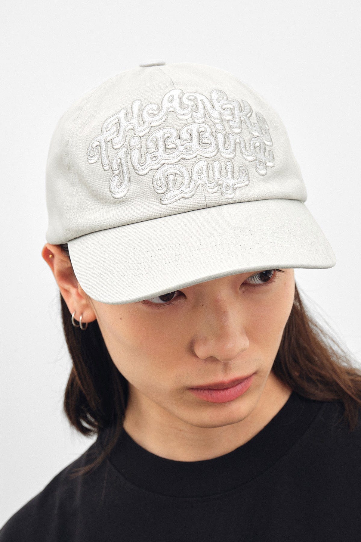 [INVITED] TJD COTTON 6PANEL CAP WARM GREY