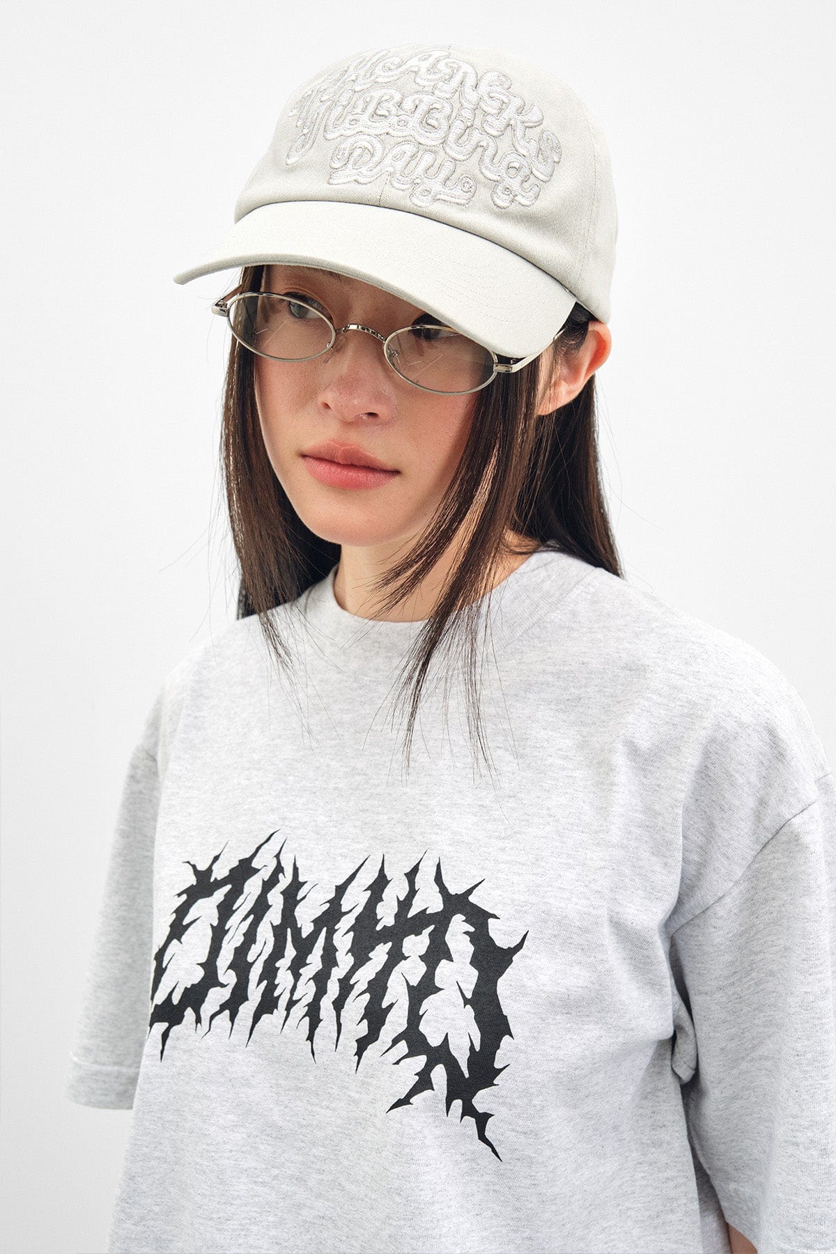 [INVITED] TJD COTTON 6PANEL CAP WARM GREY