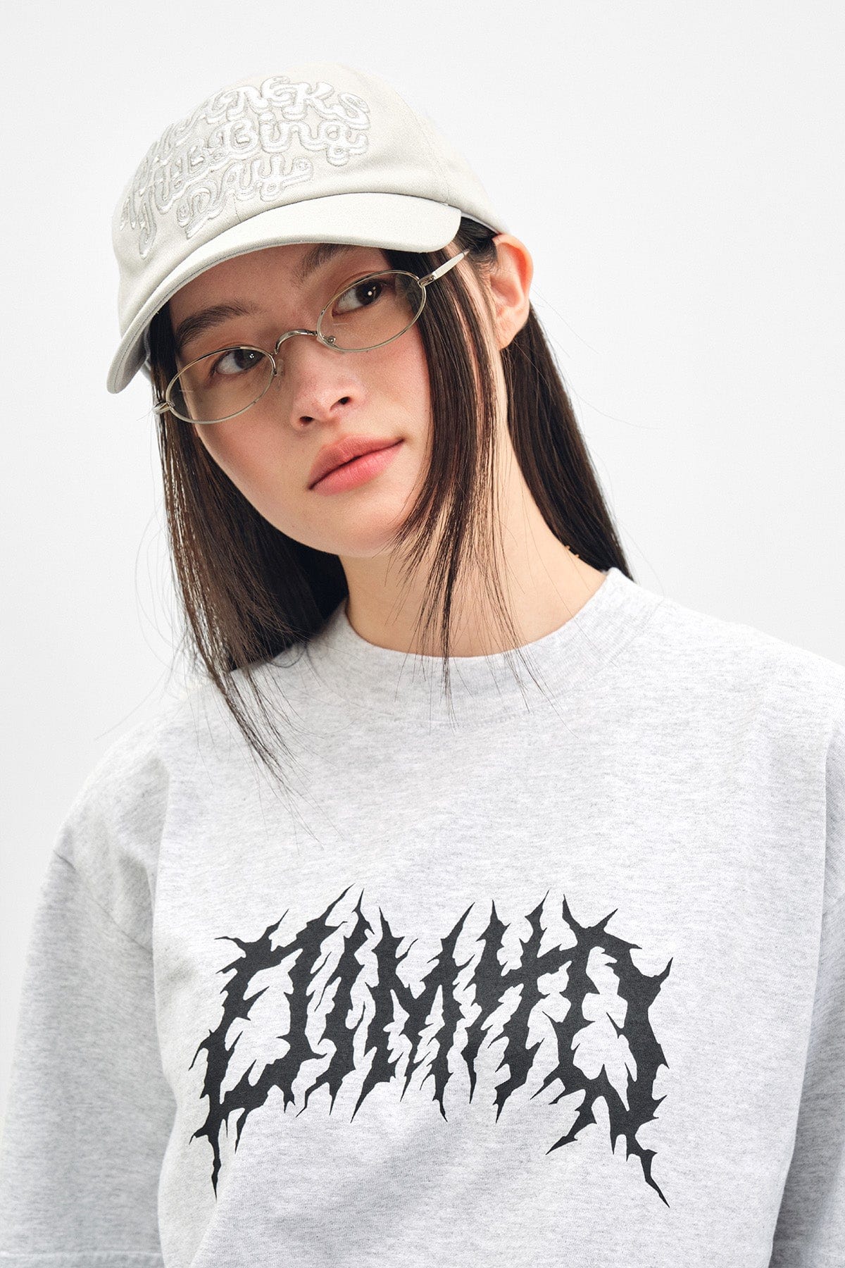 [INVITED] TJD COTTON 6PANEL CAP WARM GREY
