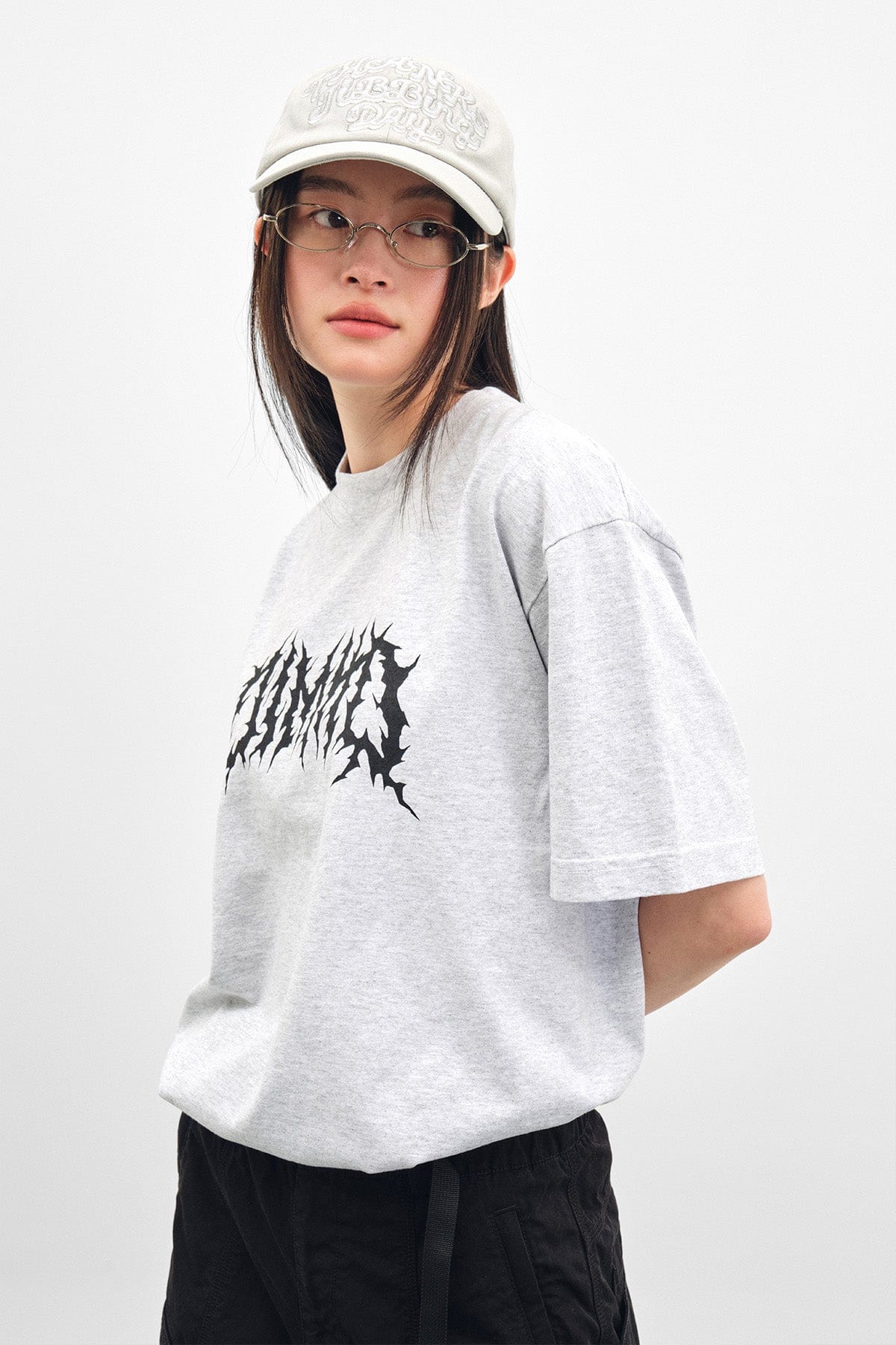 [INVITED] TJD COTTON 6PANEL CAP WARM GREY