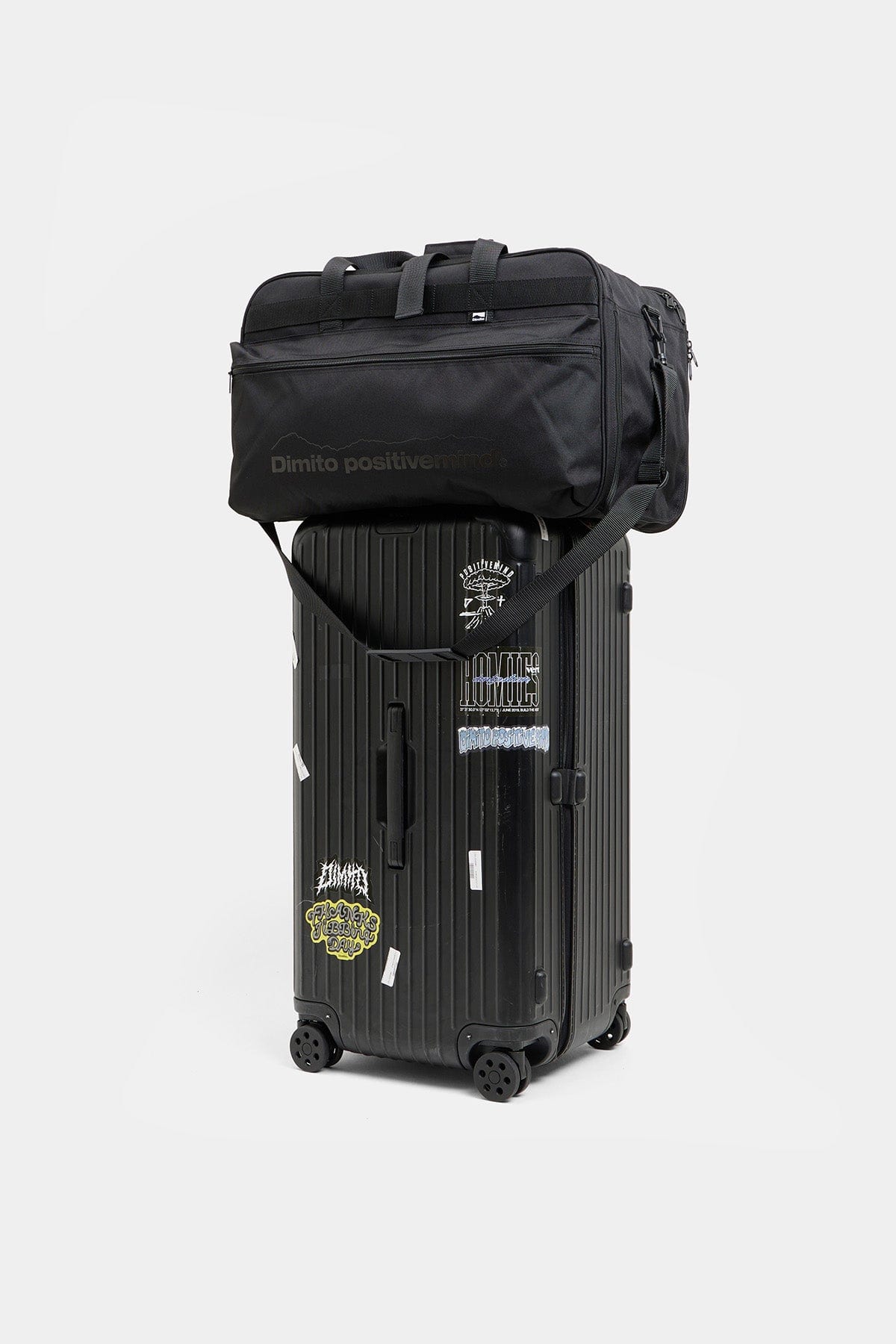 [INVITED] TRAVEL BOOTS BAG BLACK