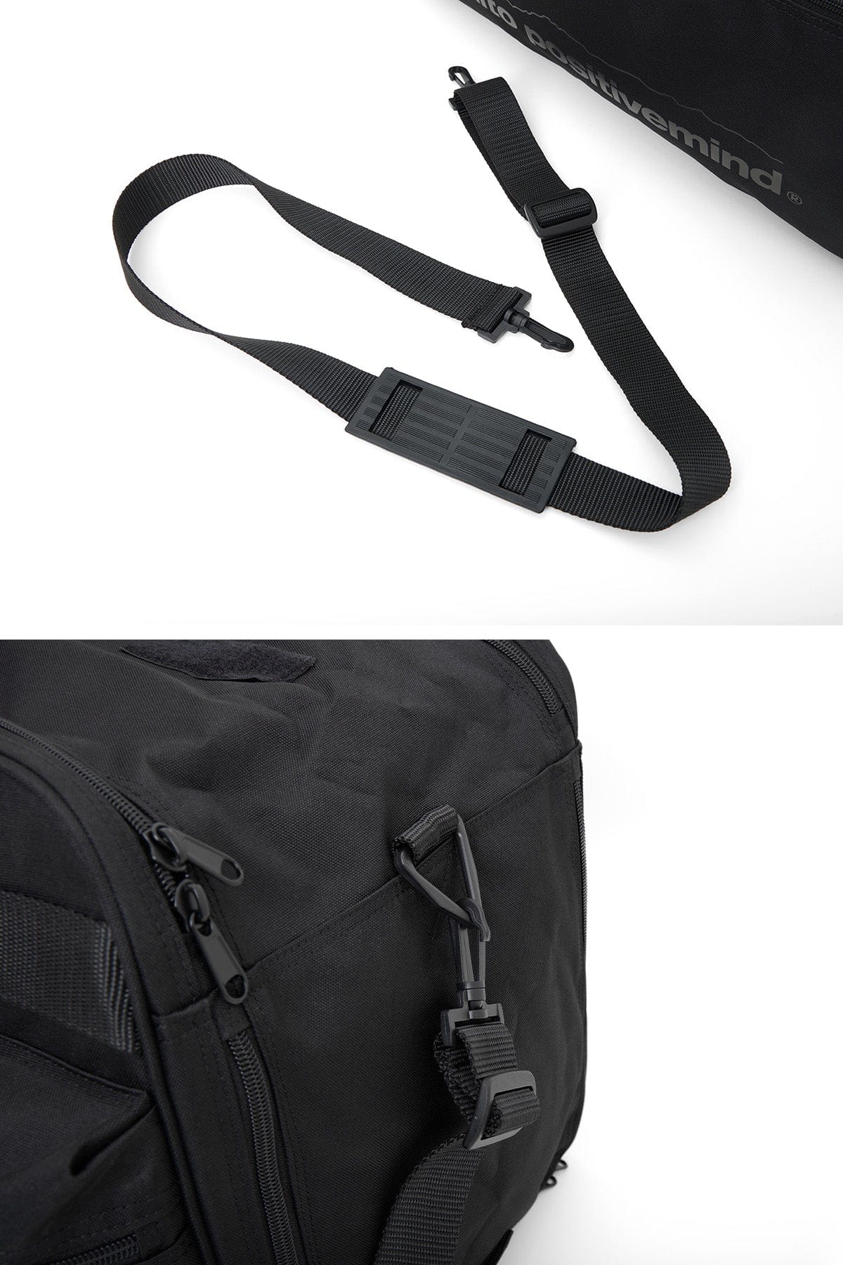 [INVITED] TRAVEL BOOTS BAG BLACK