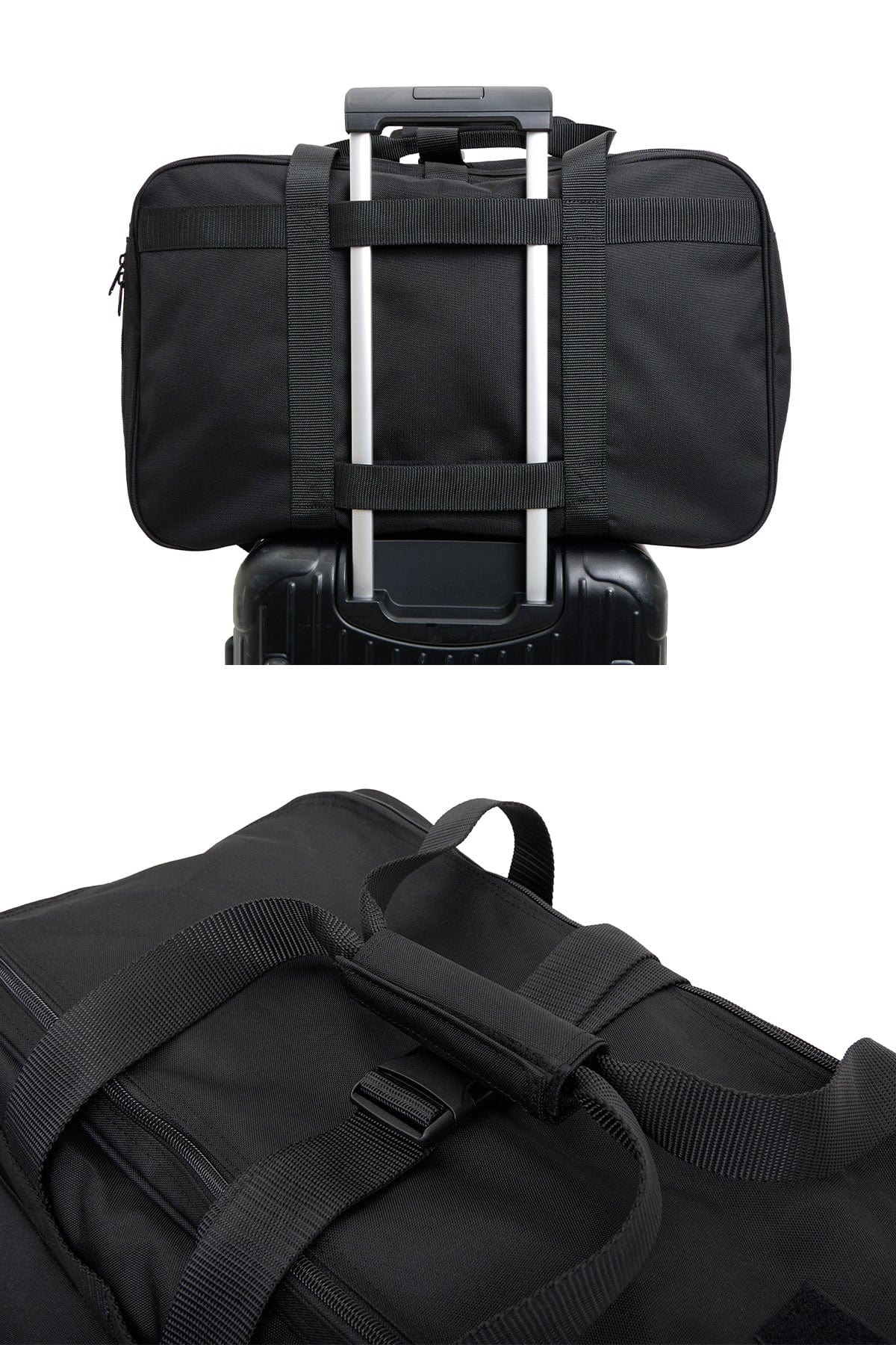 [INVITED] TRAVEL BOOTS BAG BLACK