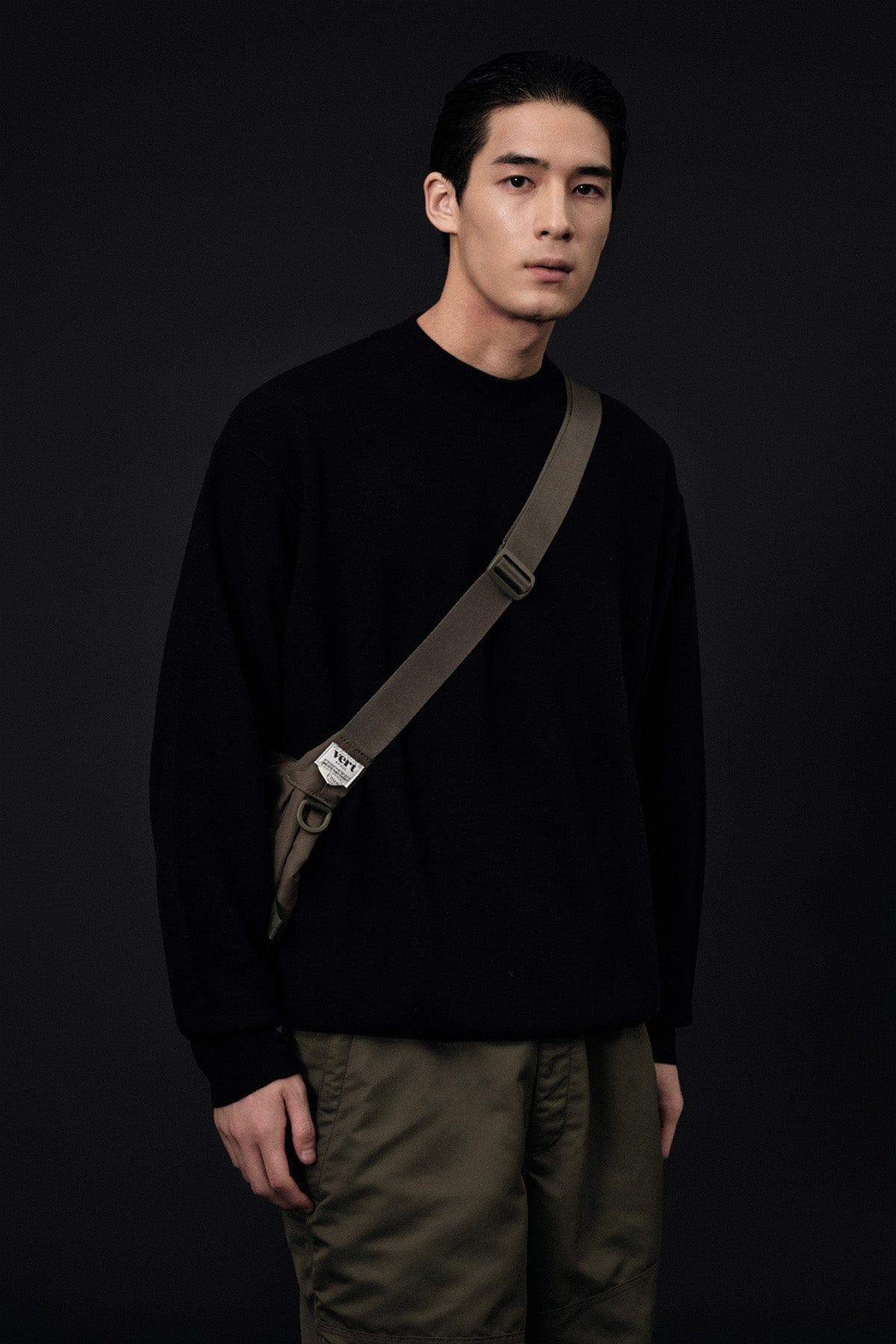 [INVITED] VERT SEOUL PENNY CROSS BAG KHAKI