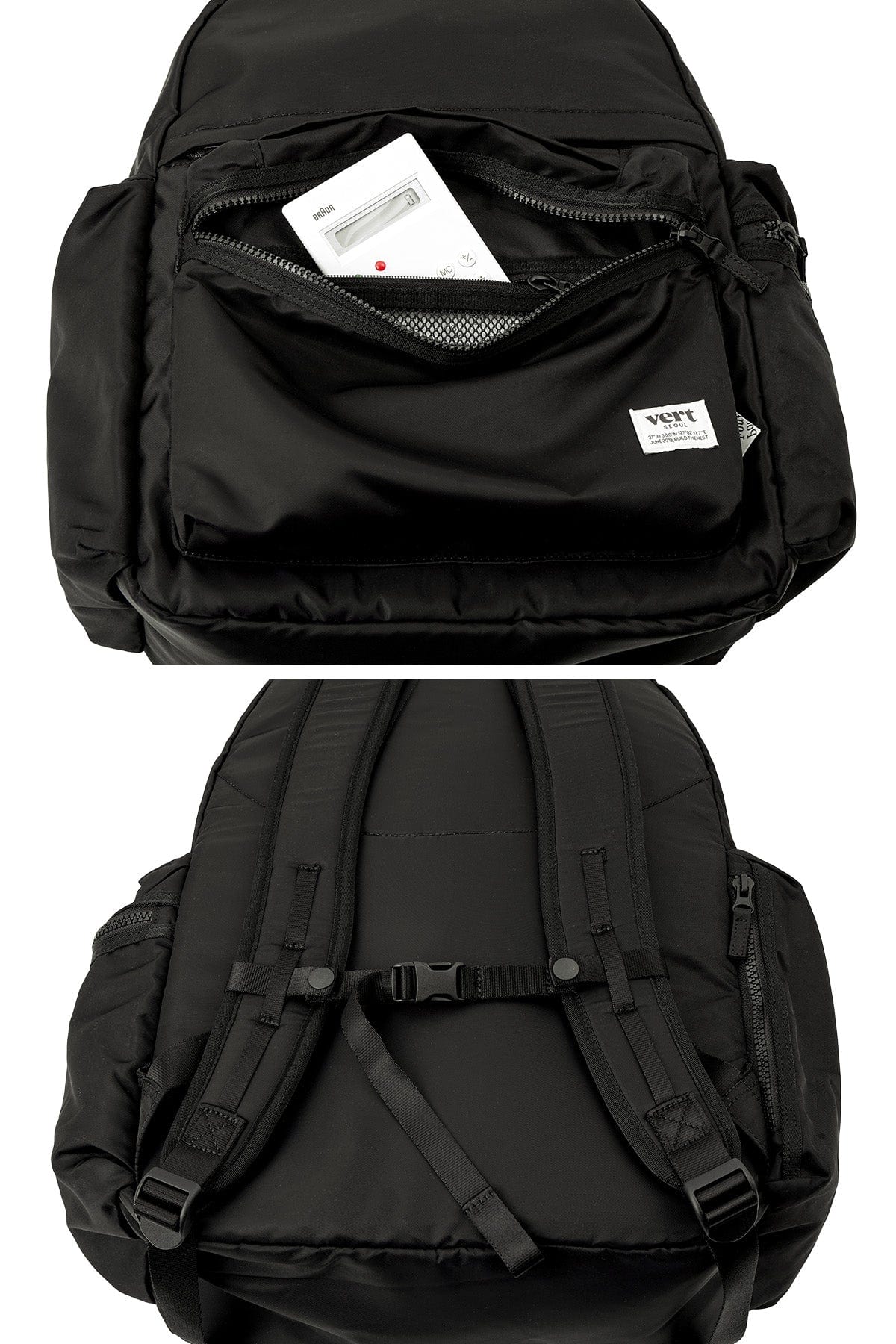 [INVITED] VERT SEOUL WORKER BACKPACK BLACK