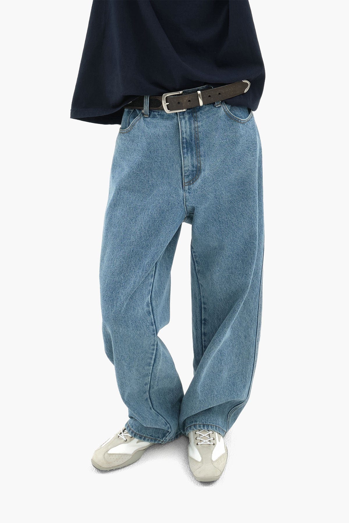 [INVITED] ORIGINALS DENIM PANTS (LOOSE FIT) BLUE