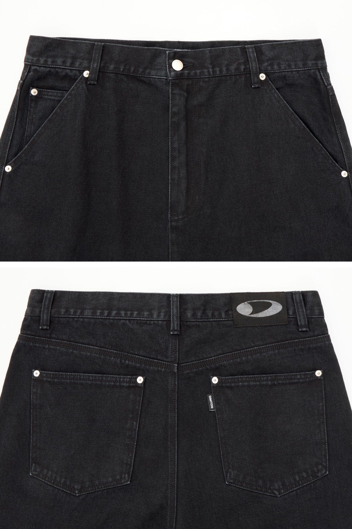 [PROMO] ORIGINALS DENIM SHORTS (LOOSE FIT) BLACK