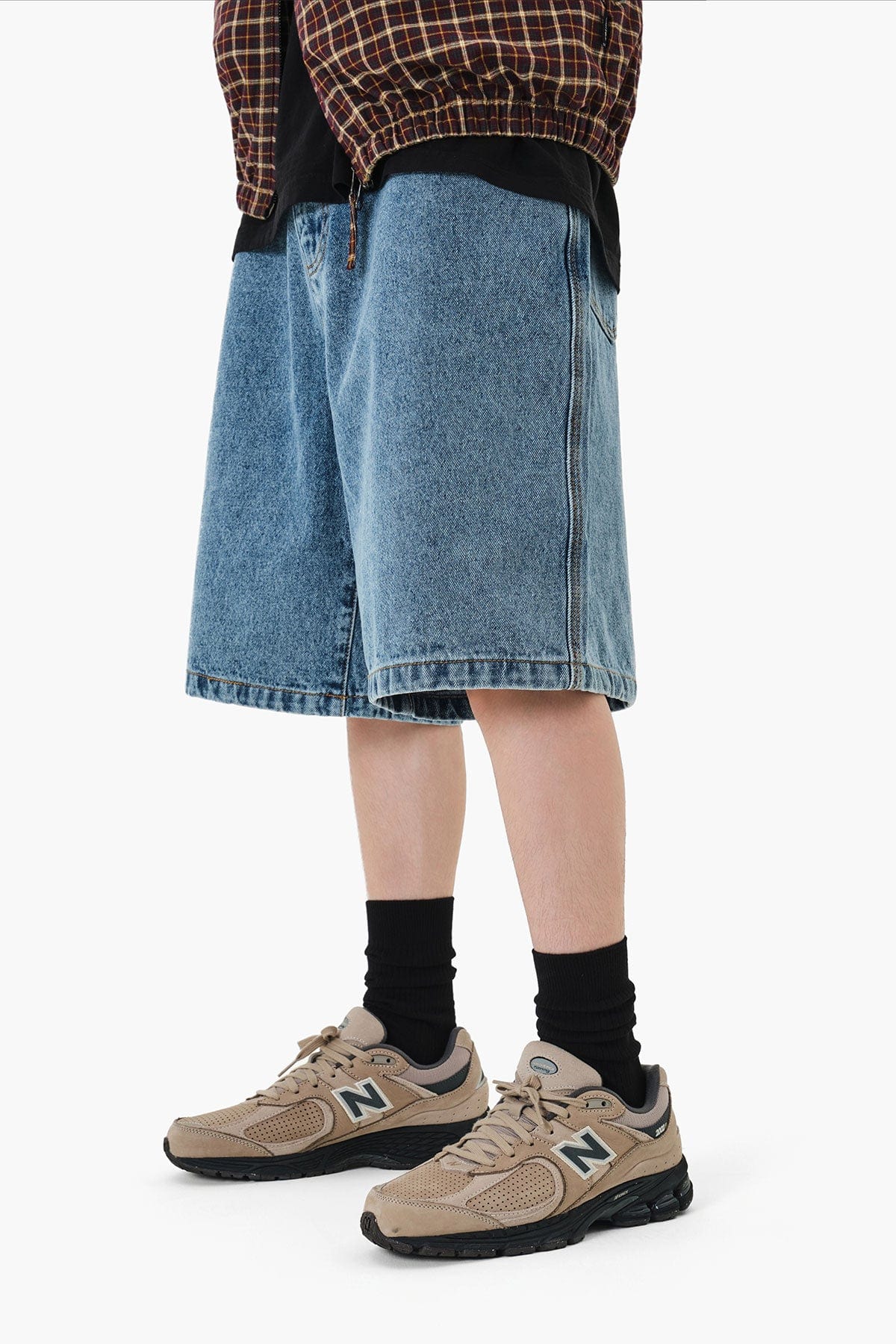 [INVITED] ORIGINALS DENIM SHORTS (LOOSE FIT) BLUE