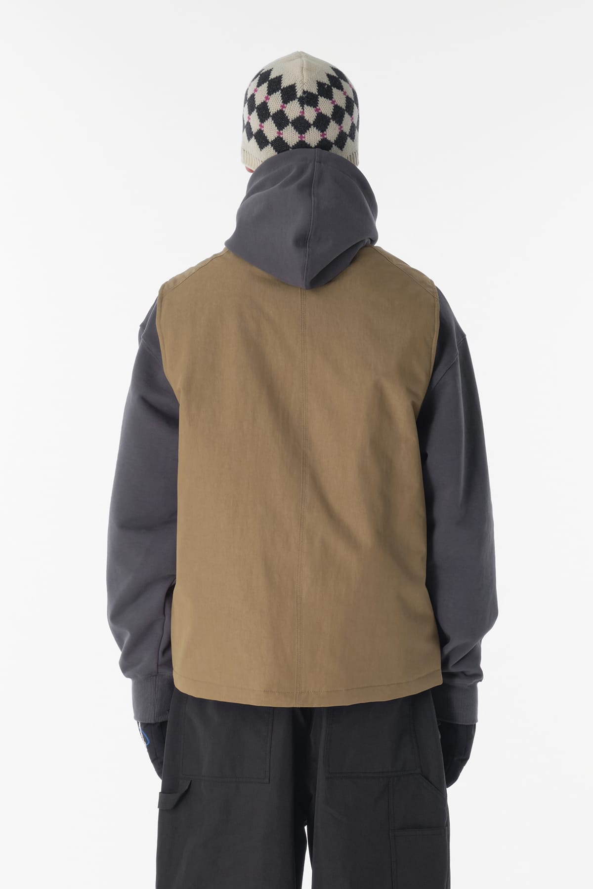 [PROMO] OVER VEST FADE WALNUT